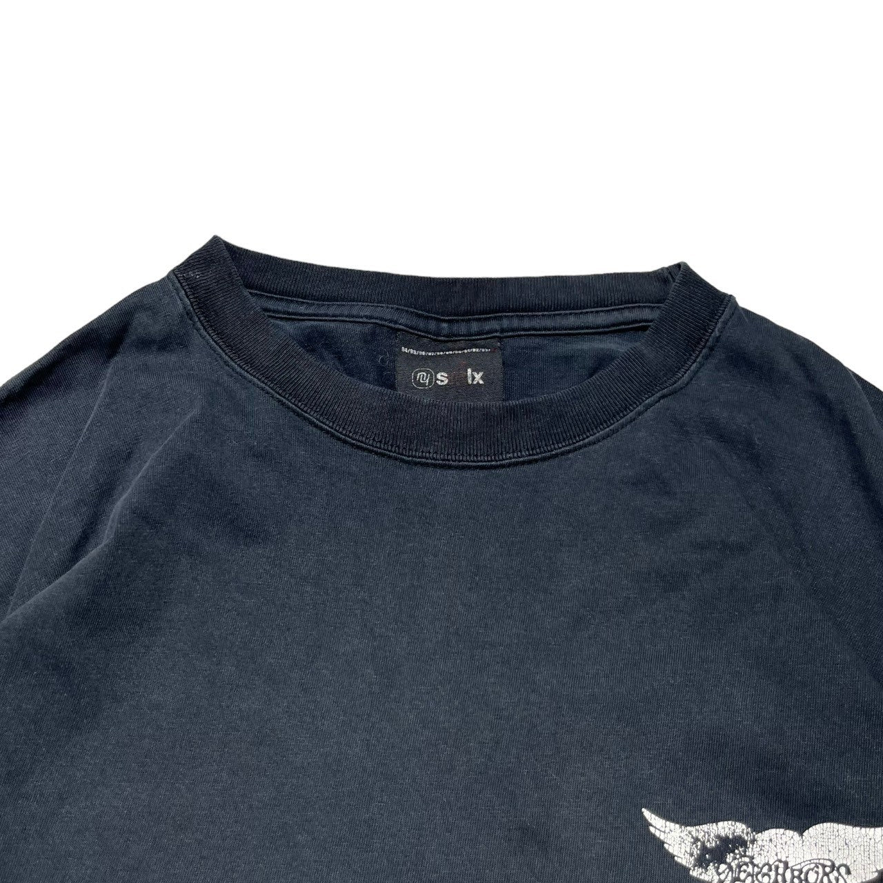 NEIGHBORHOOD(ネイバーフッド) 04SS sleeve print long sleeve t-shirt 袖プリント 長袖 Tシャツ M ブラック