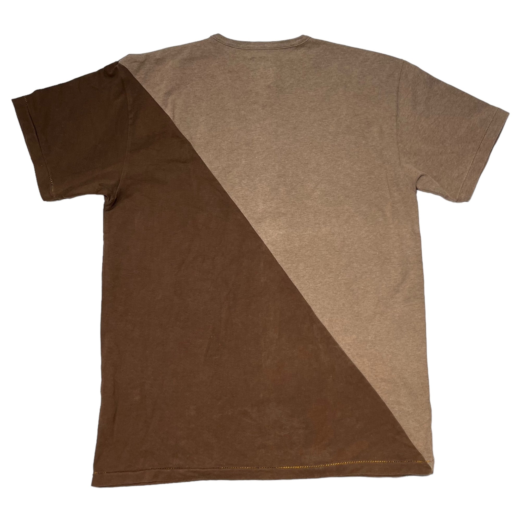 REVOLVER(リボルバー) 00's bicolor t-shirt バイカラー Tシャツ S ブラウン