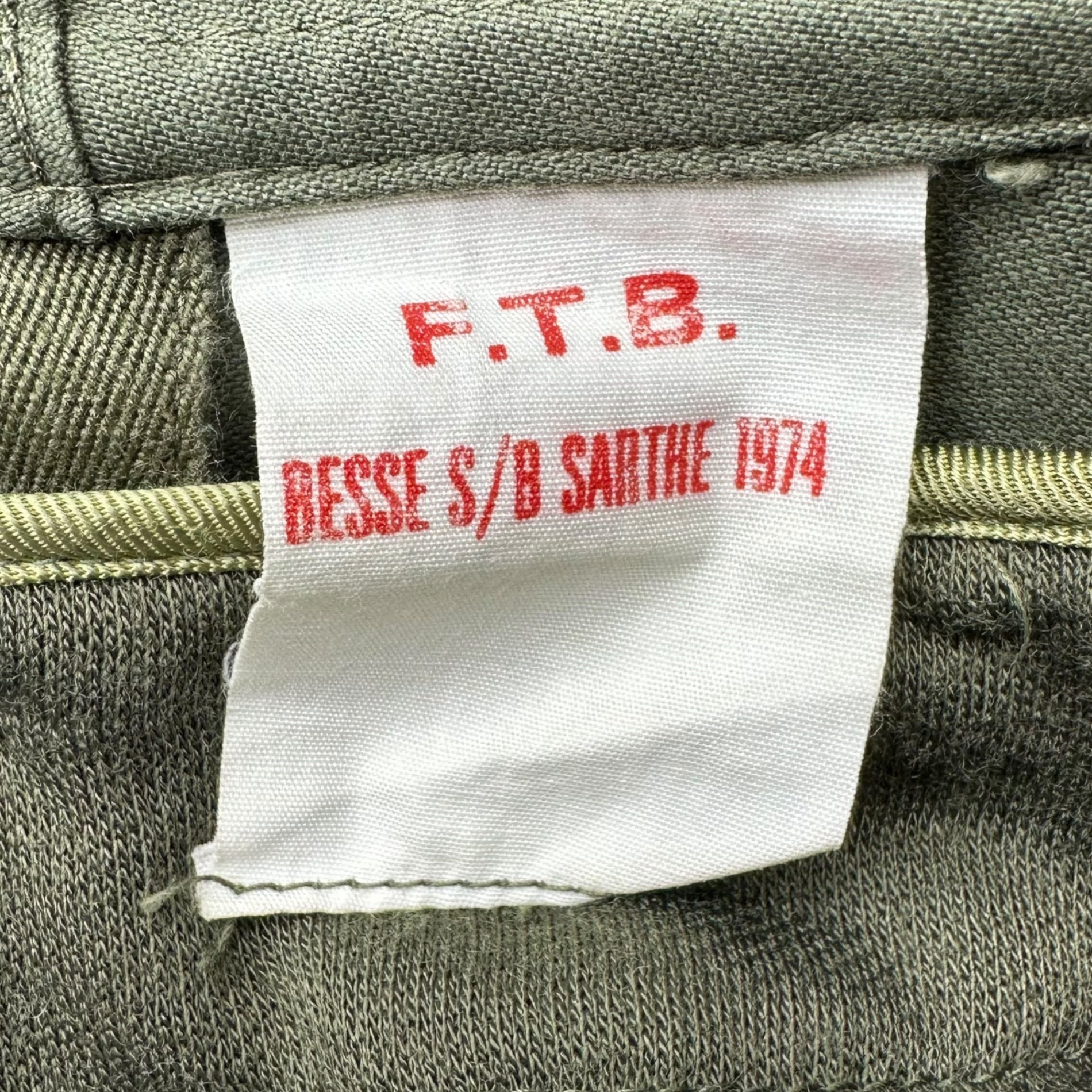 FRENCH MILITARY(フランス軍) 70's M-64 "WAREIN" FIELD PARKA ワレイン社 フィールド パーカー モッズ コート ライナー付 92C(XL程度) オリーブ 1974年製 70年代 ヴィンテージ
