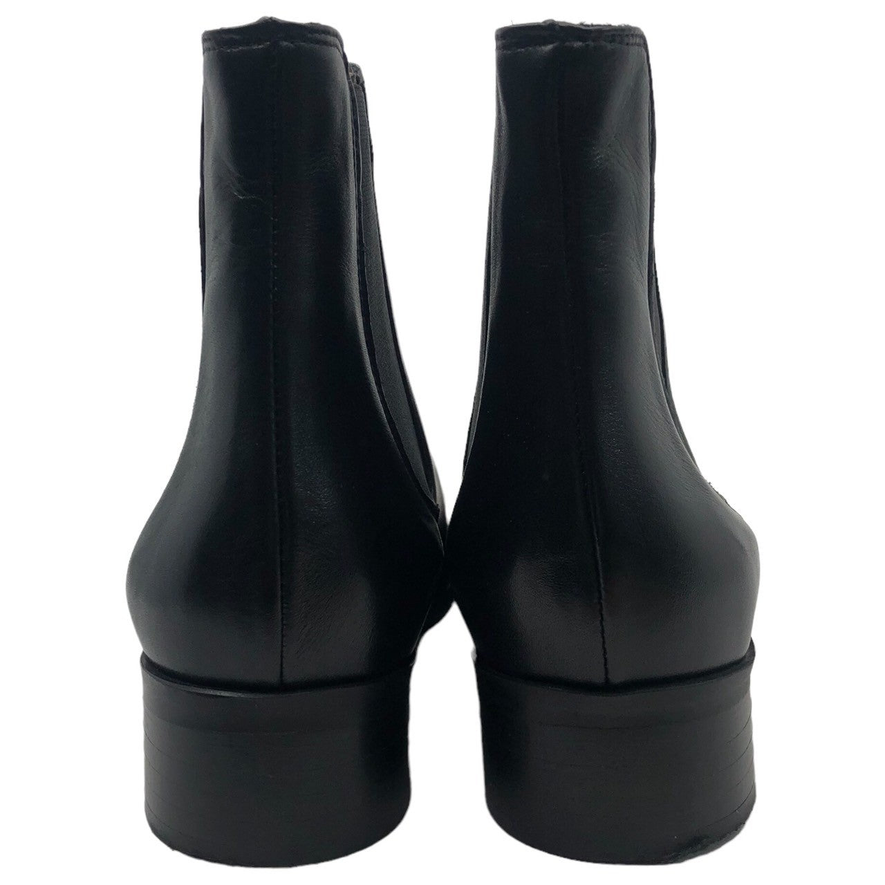 FABIO RUSCONI(ファビオルスコーニ) 23AW side gore short boots サイドゴア ショート ブーツ チェルシー I-1118-CORTINA 38(24.0cm) ブラック 箱付