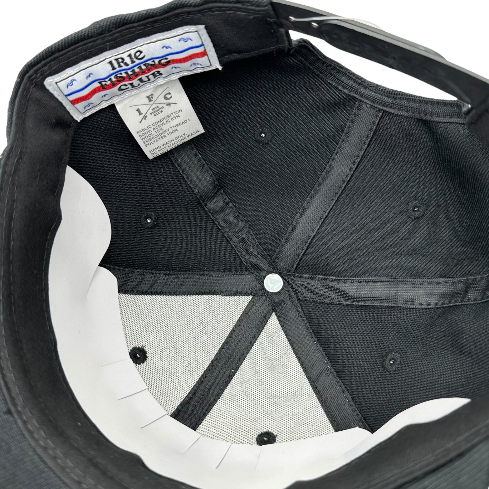IRIE FISHING CLUB(アイリーフィッシングクラブ) ORION CROSS ROD CAP オリオン クロス ロッド キャップ ブラック×ホワイト×レッド
