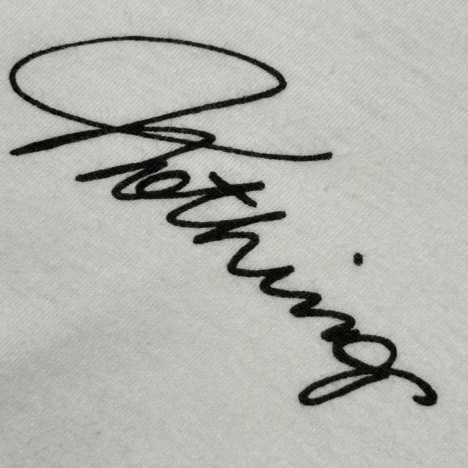 MAISON MARGIELA(メゾンマルジェラ) 2015SS 10 Nothing Tee プリント Tシャツ S30GC0503 48 ホワイト