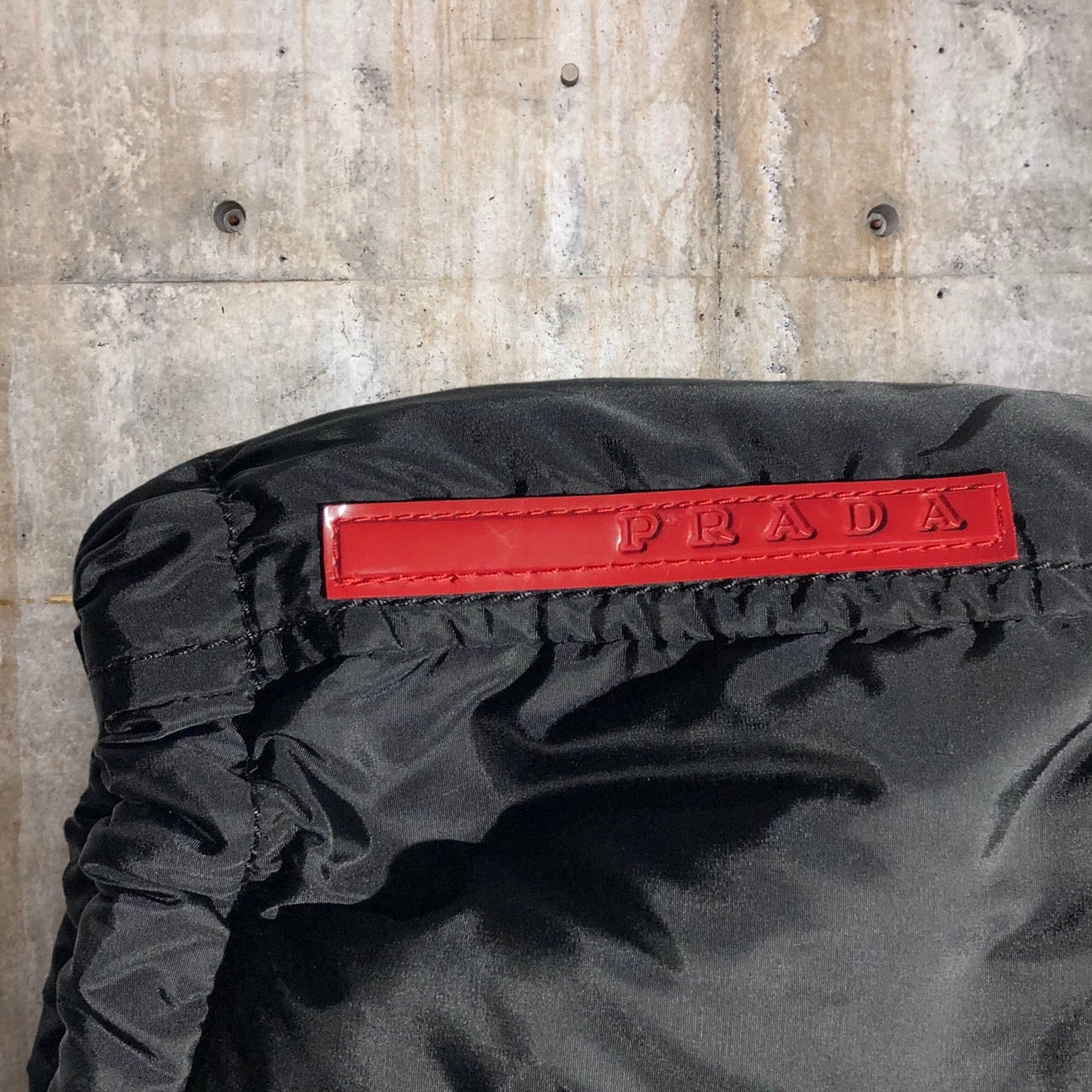 PRADA SPORT(プラダスポーツ) ナイロンダウンベスト 50(Lサイズ程度) ブラック