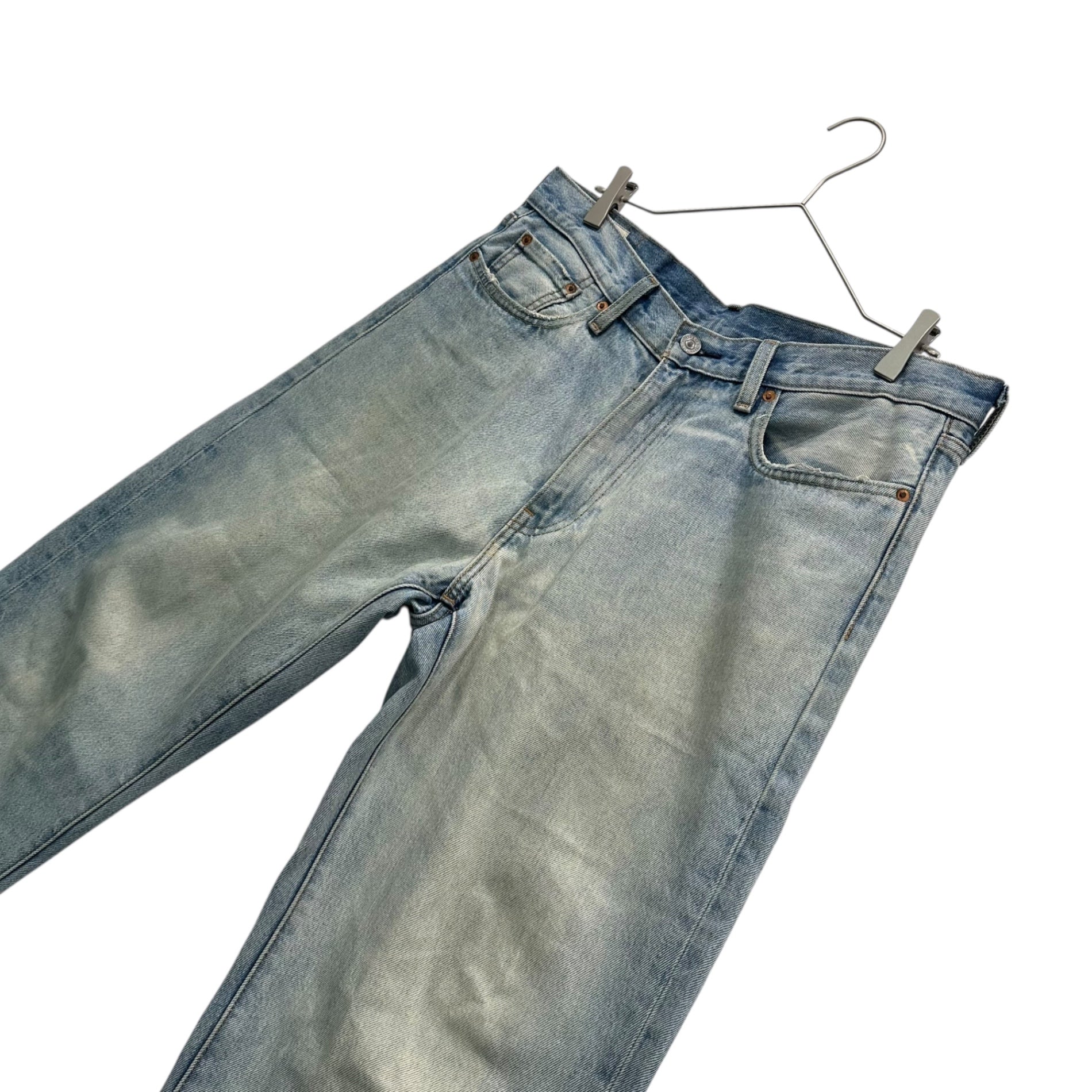 Levis PReMIUM(リーバイスプレミアム) Loose Straight Denim Pants ルーズ ストレート デニム パンツ 33 ライトインディゴ
