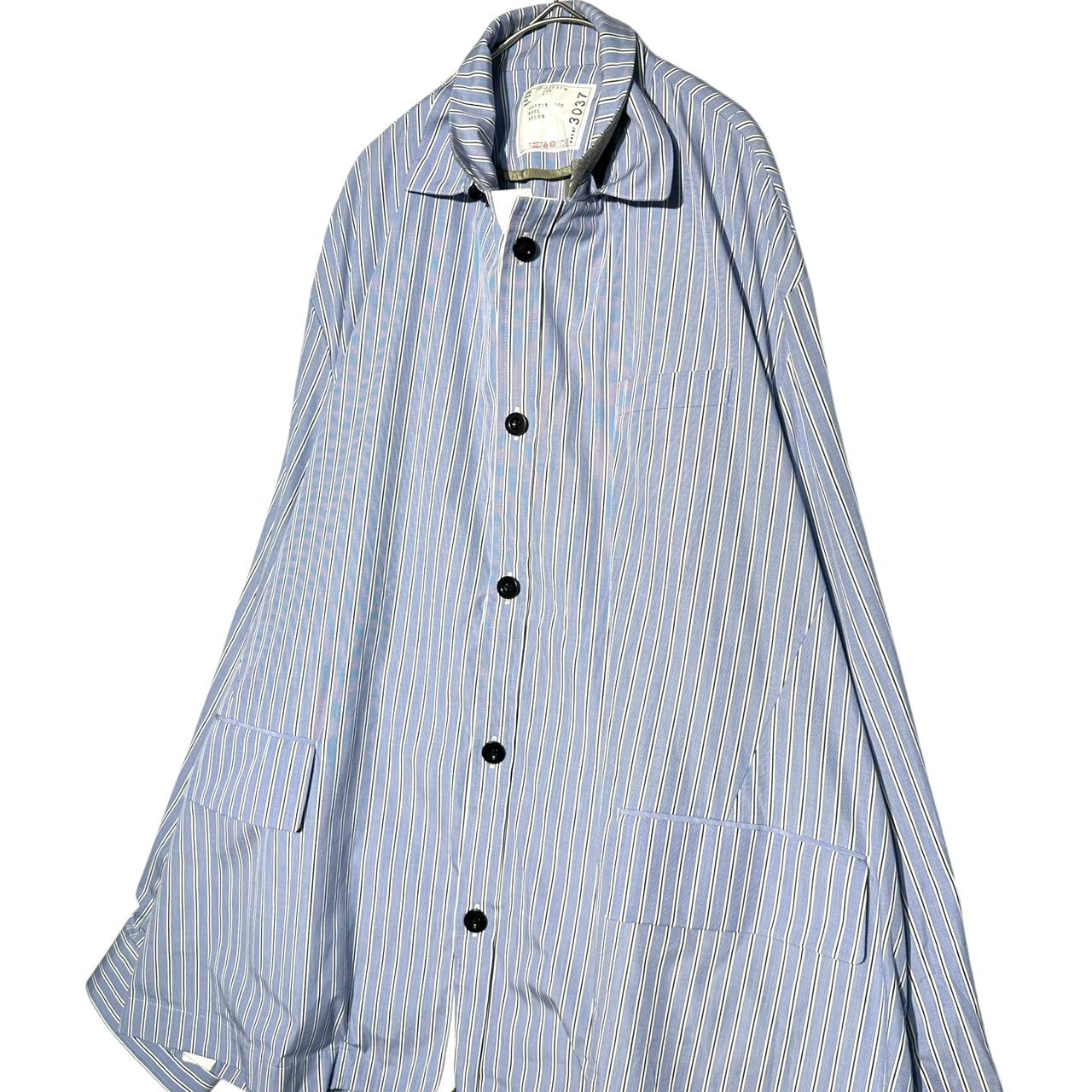 sacai(サカイ) 23SS Thomas Mason Cotton Poplin Jacket トーマスメイソン コットン ポプリン ジャケット 23-03037M 3 ブルー