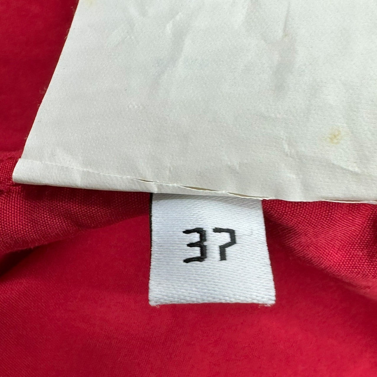 BALENCIAGA(バレンシアガ) 12SS Plain S/S shirt プレーン 半袖 シャツ ヴィンテージ アーカイブ UP57 2012 01000 37(S~M程度) レッド