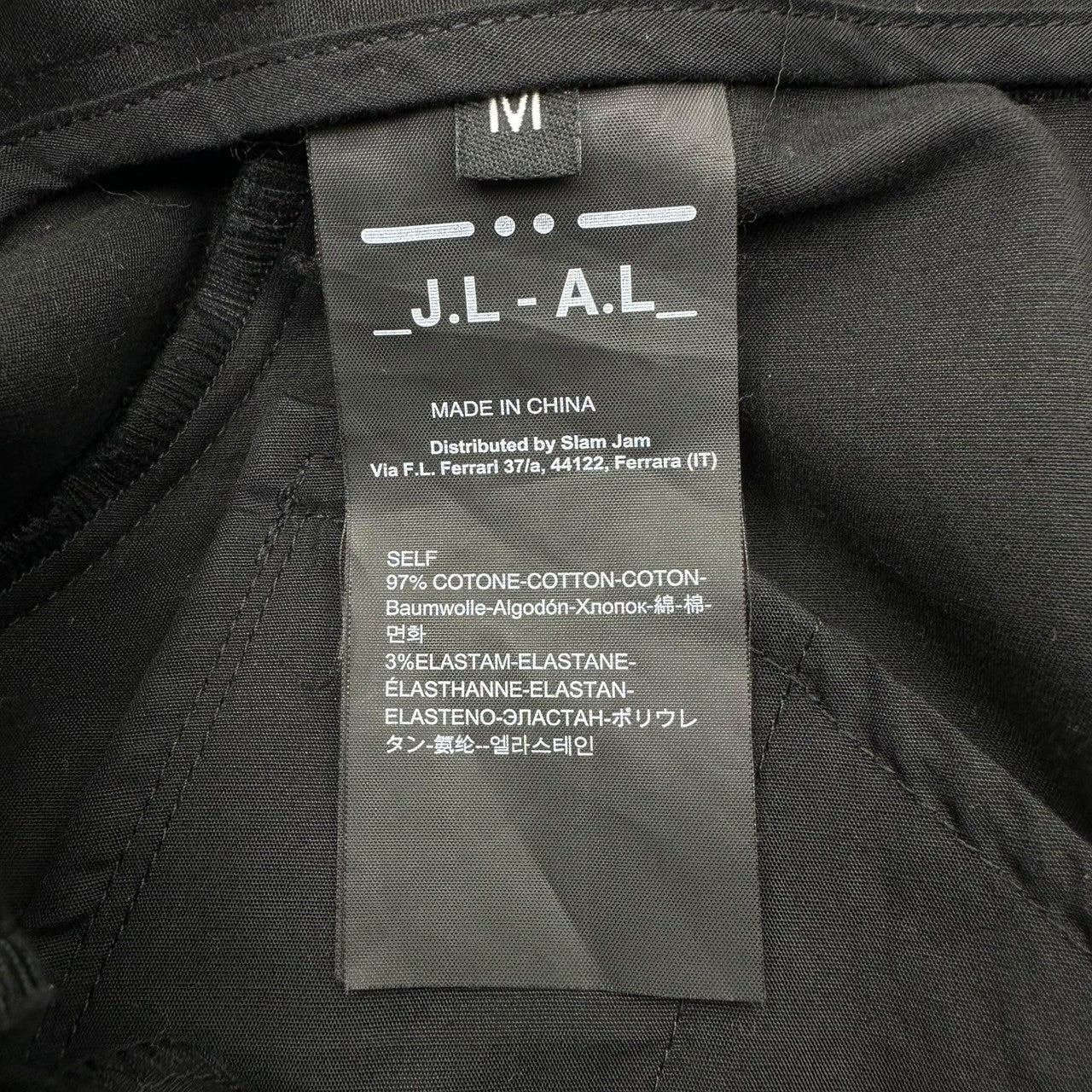 _J. L - A. L_(ジェイラル) 24AW Brace Trousers BLACK ブレース トラウザーズ ジェイラル パンツ JBMW0162FA144 M ブラック 著名人着用モデル