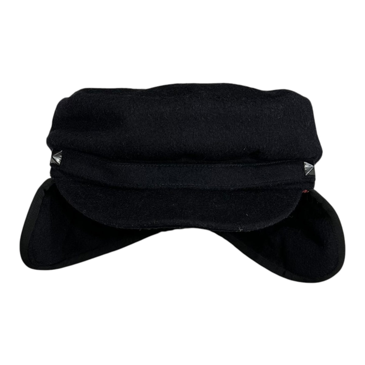 NUMBER (N)INE(ナンバーナイン) Wool Body Flight Cap ウール ボディ フライト キャップ L ネイビー