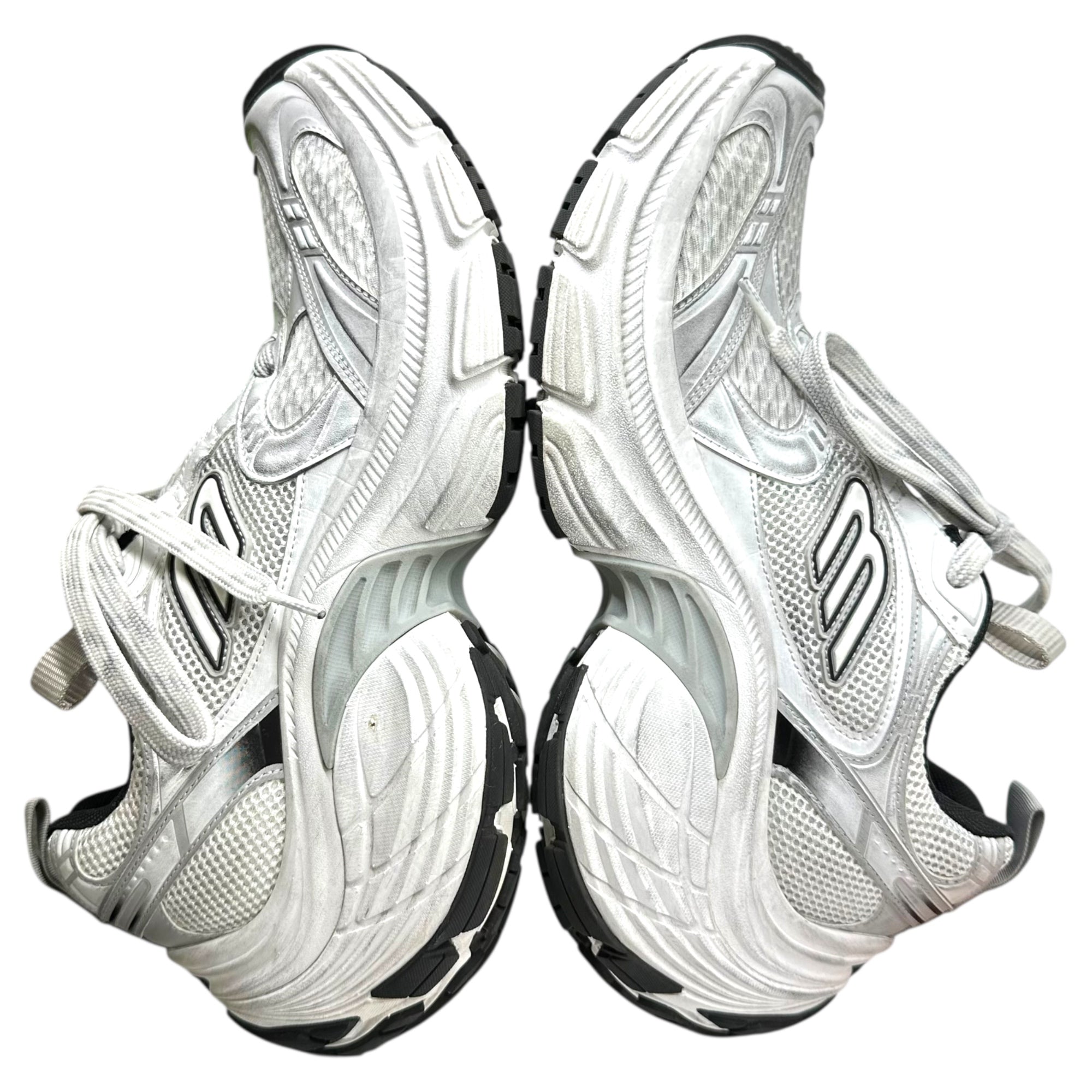 BALENCIAGA(バレンシアガ) 10XL White Black 厚底 スニーカー 792779 27cm ホワイト