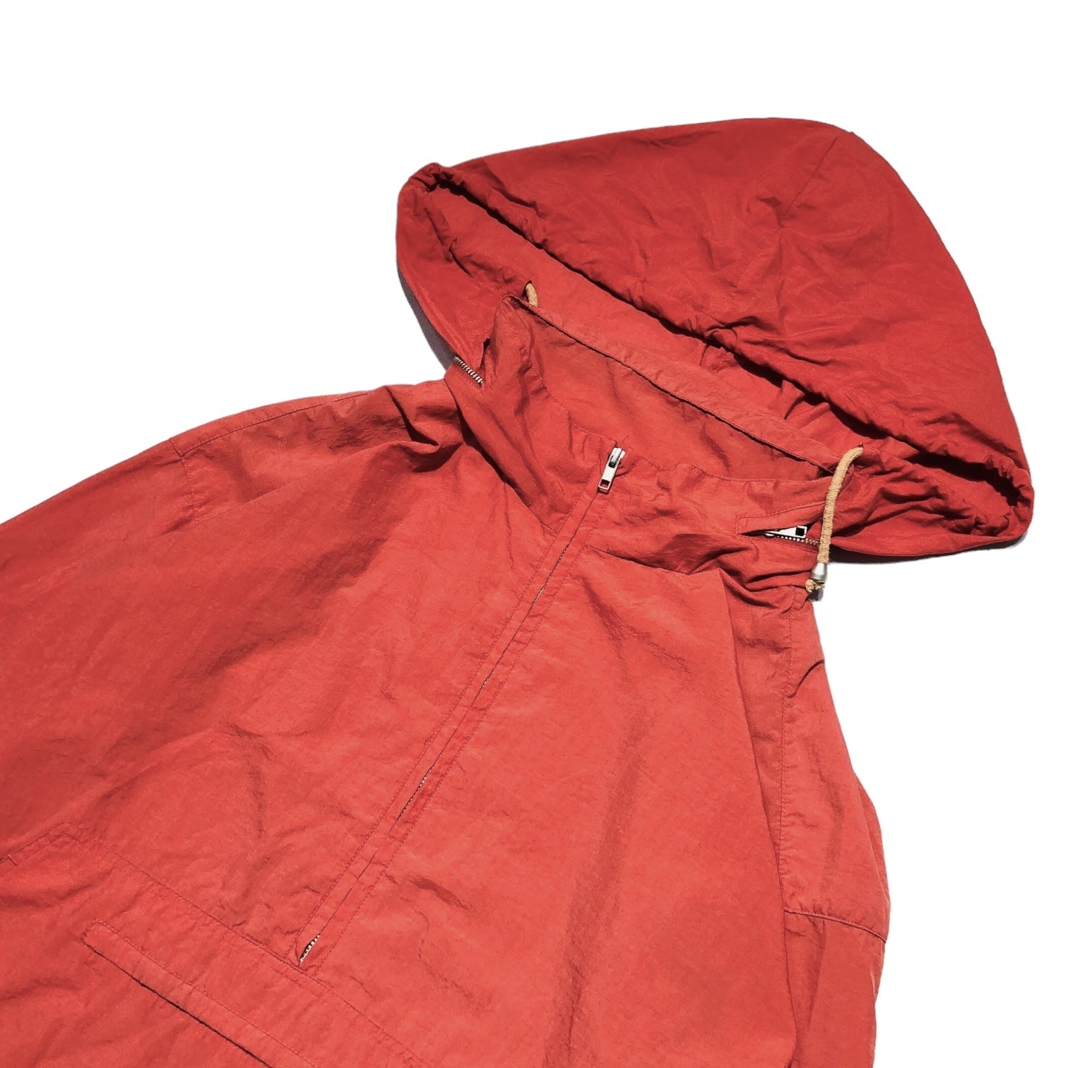 OLD GAP(オールドギャップ) 90's nylon anorak hoodie ナイロン アノラック パーカー XL レッド 90年代 ヴィンテージ ジャケット