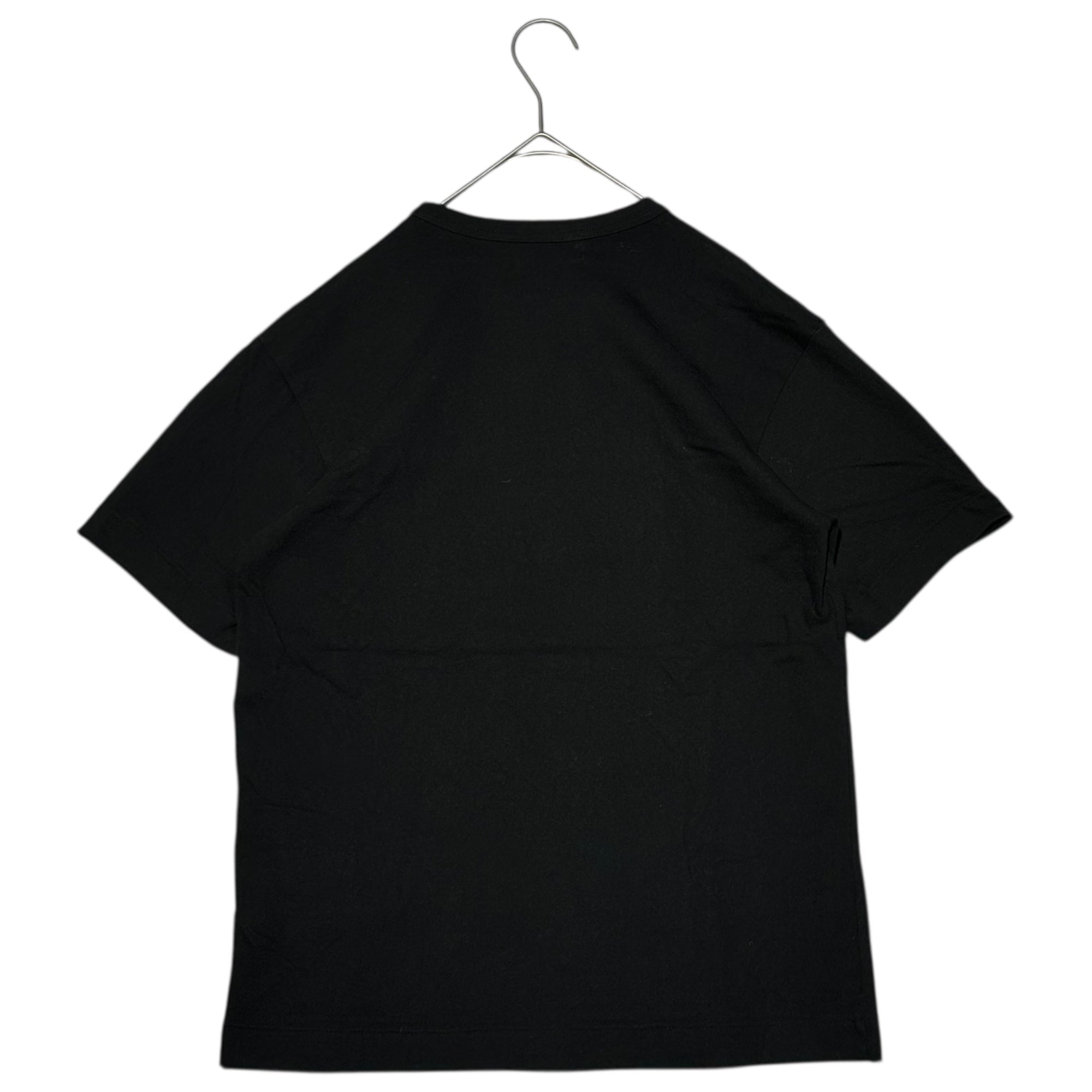 PLAY COMME des GARCONS(プレイコムデギャルソン) T-SHIRT WITH DOUBLE HEART BLACK AZ-T226 S ブラック AD2020/1