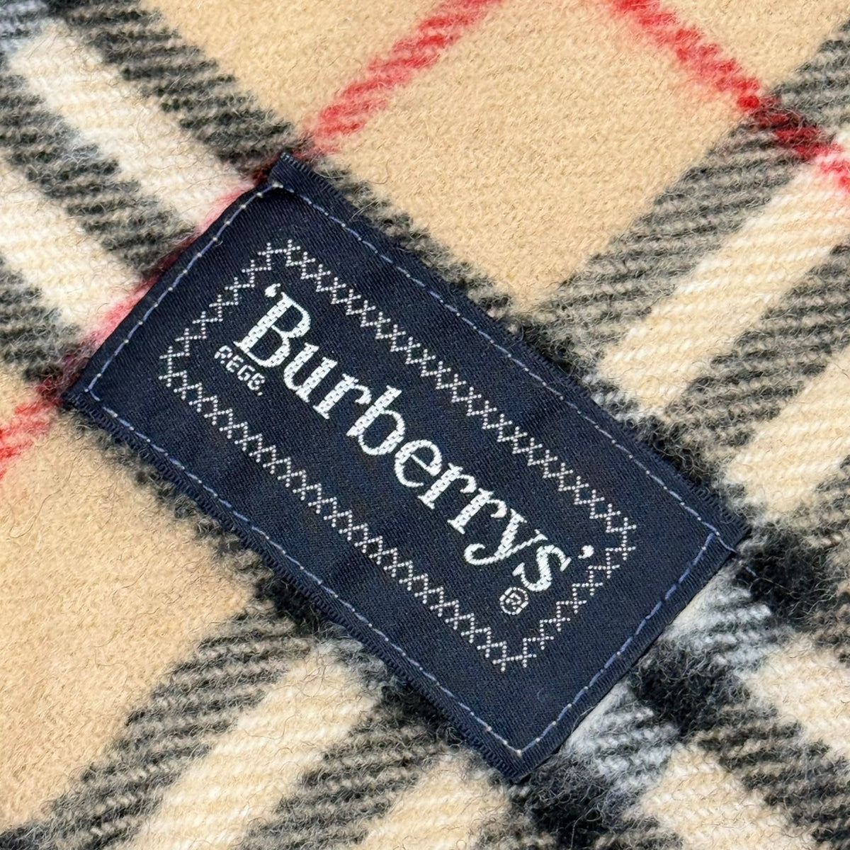 Burberry’s(バーバリーズ) Nova Check Wool Scarf ノヴァチェック ウール マフラー ベージュ