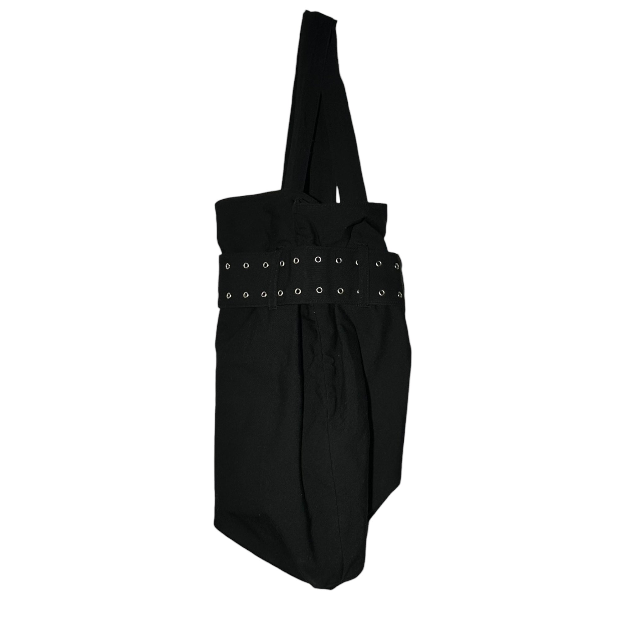 LIMI feu(リミフゥ) Belt Design Large Tote Bag ベルト デザイン ビッグ トート バッグ ブラック