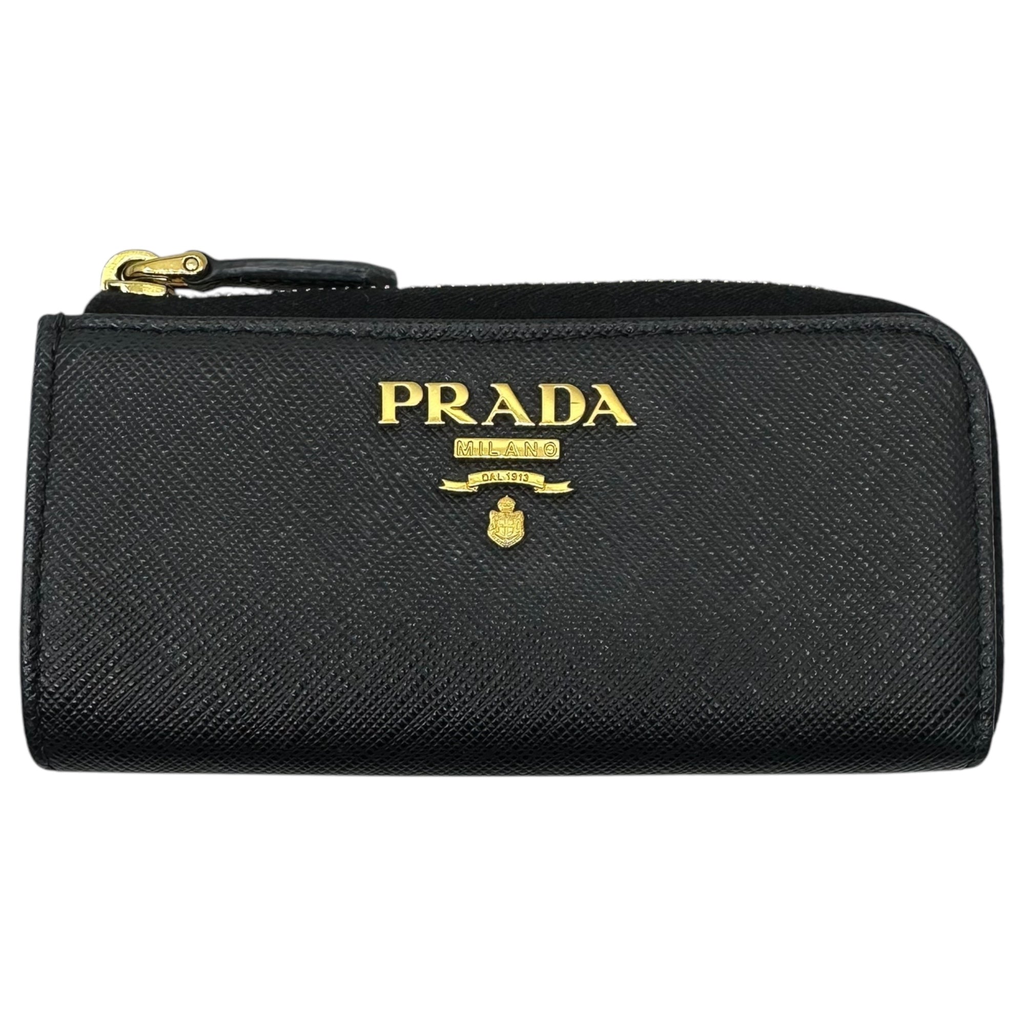 PRADA(プラダ) saffiano key case サフィアーノ キーケース ネイビー コインケース 62B キーリング