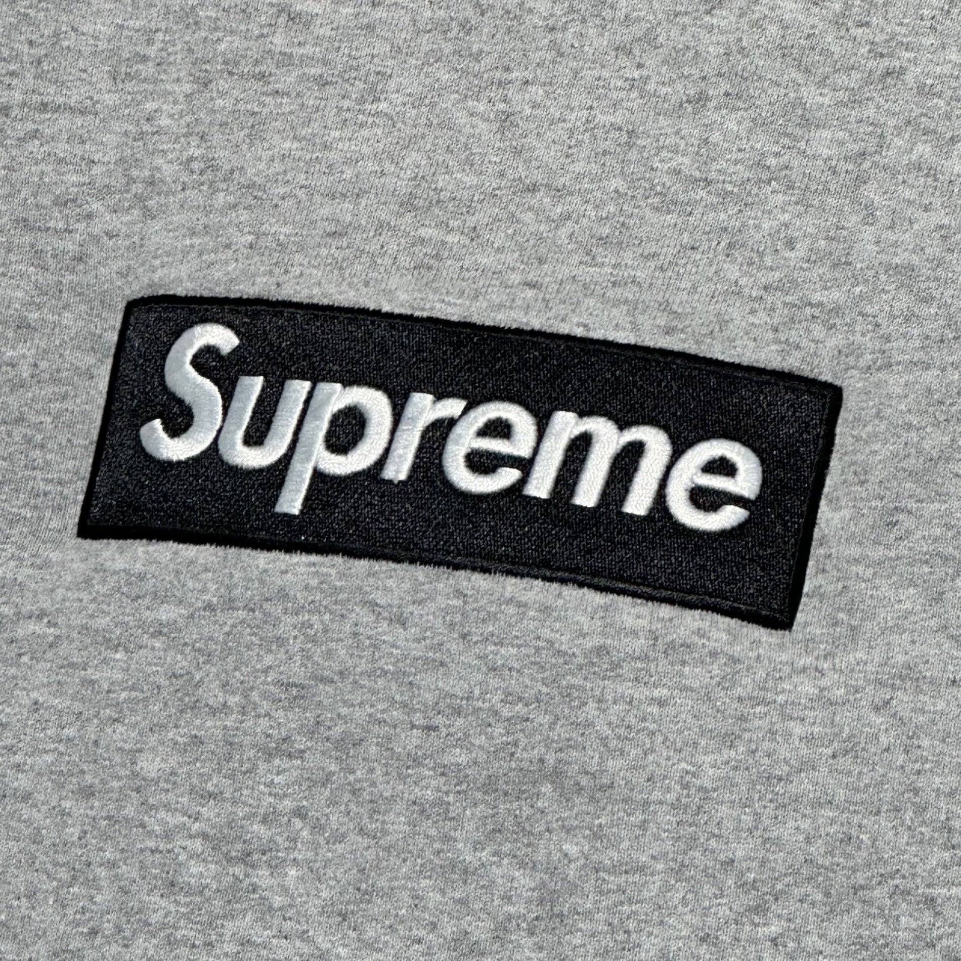 SUPREME(シュプリーム) 22AW Box Logo Crewneck Heather Grey ボックスロゴ クルーネック スウェット L グレー 22FW