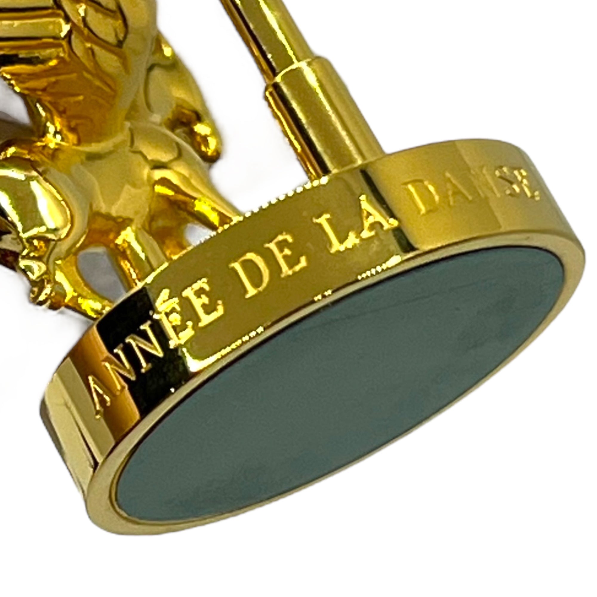 HERMES(エルメス) 2007年限定 Pegasus Cadena Charm アーネダンス ペガサス カデナ チャーム 年間テーマ 「Entrez Dans la Danse!」 ダンス ゴールド 箱付 ペンダントトップにも 可動式