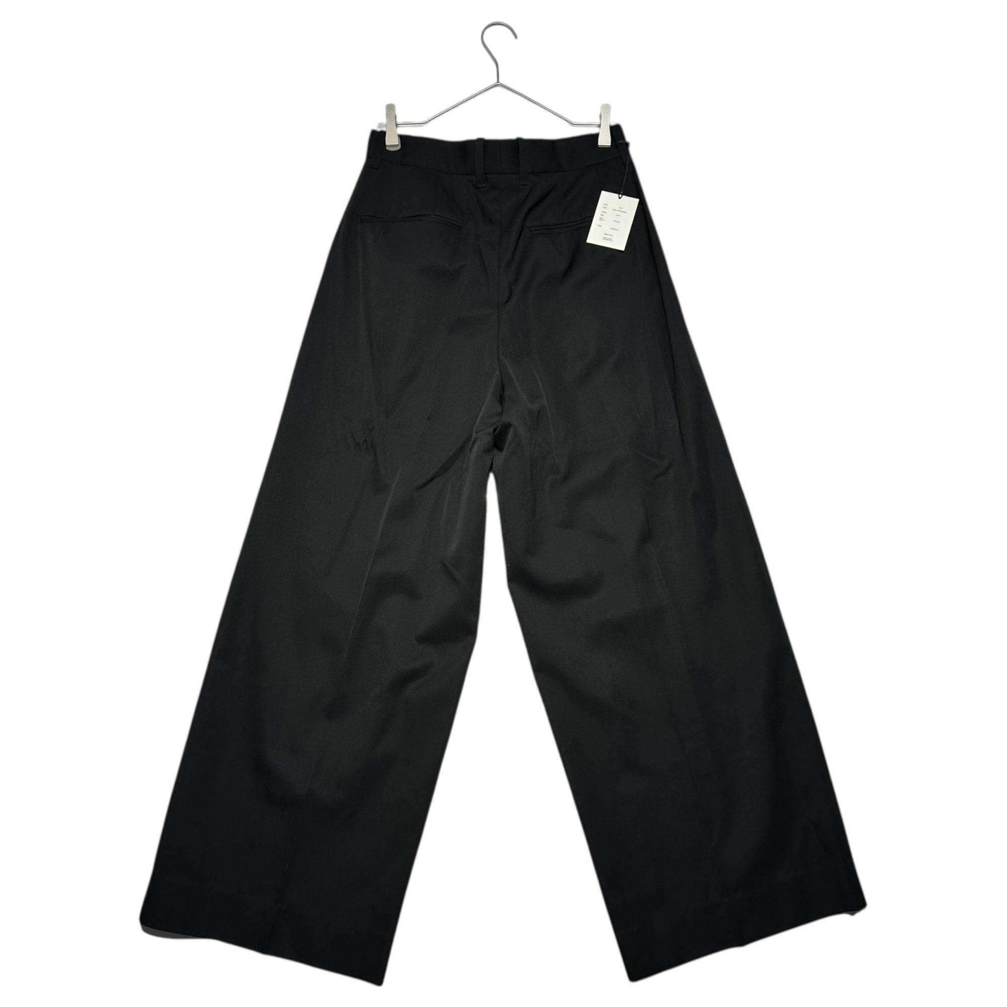 stein(シュタイン) EXTRA WIDE TROUSERS slacks エクストラ ワイド トラウザーズ スラックス ST.646 S ブラック