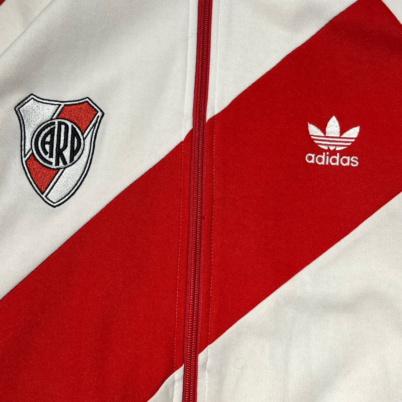 adidas(アディダス) 00s "River Plate"トラックジャケット AK9001 105(Lサイズ程度) レッド
