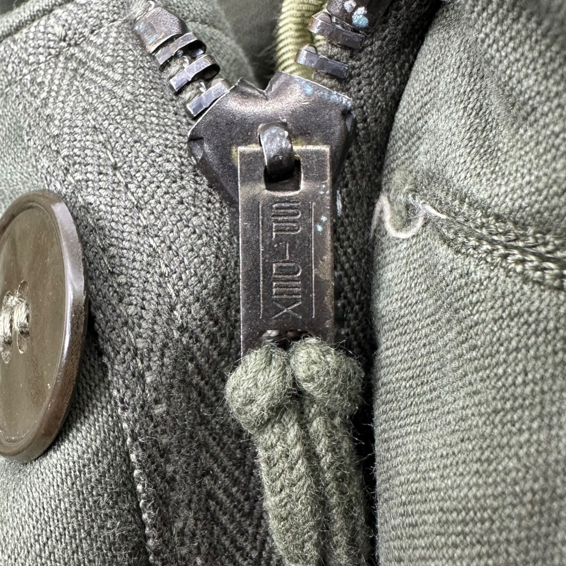 FRENCH MILITARY(フランス軍) 70's M-64 "WAREIN" FIELD PARKA ワレイン社 フィールド パーカー モッズ コート ライナー付 92C(XL程度) オリーブ 1974年製 70年代 ヴィンテージ