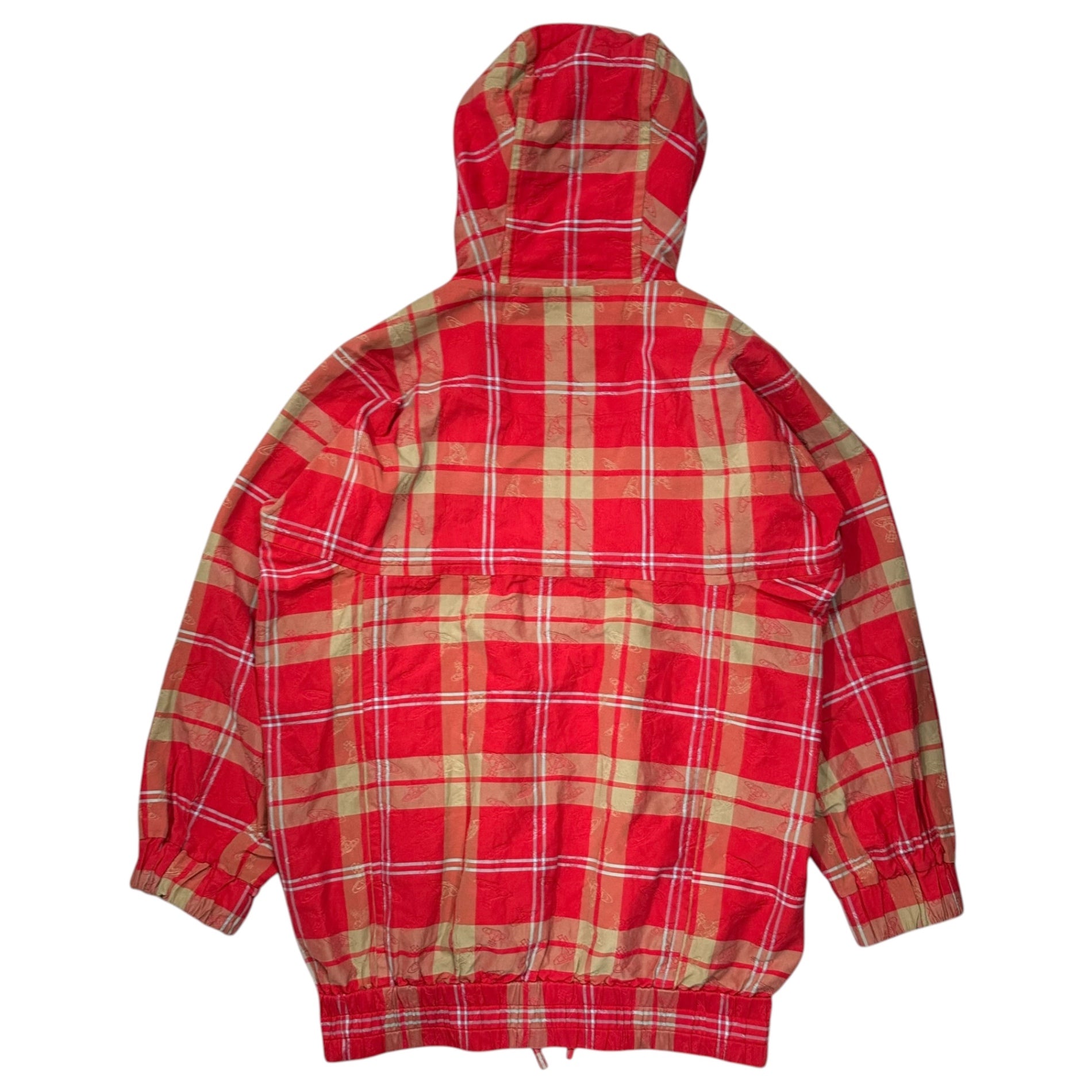 Vivienne Westwood RED LABEL(ヴィヴィアンウエストウッドレッドレーベル) Orb Design Hooded Zip-Up Jacket オーブ デザイン フーデッド ジップアップ ジャケット 16-12-421001 00 レッド