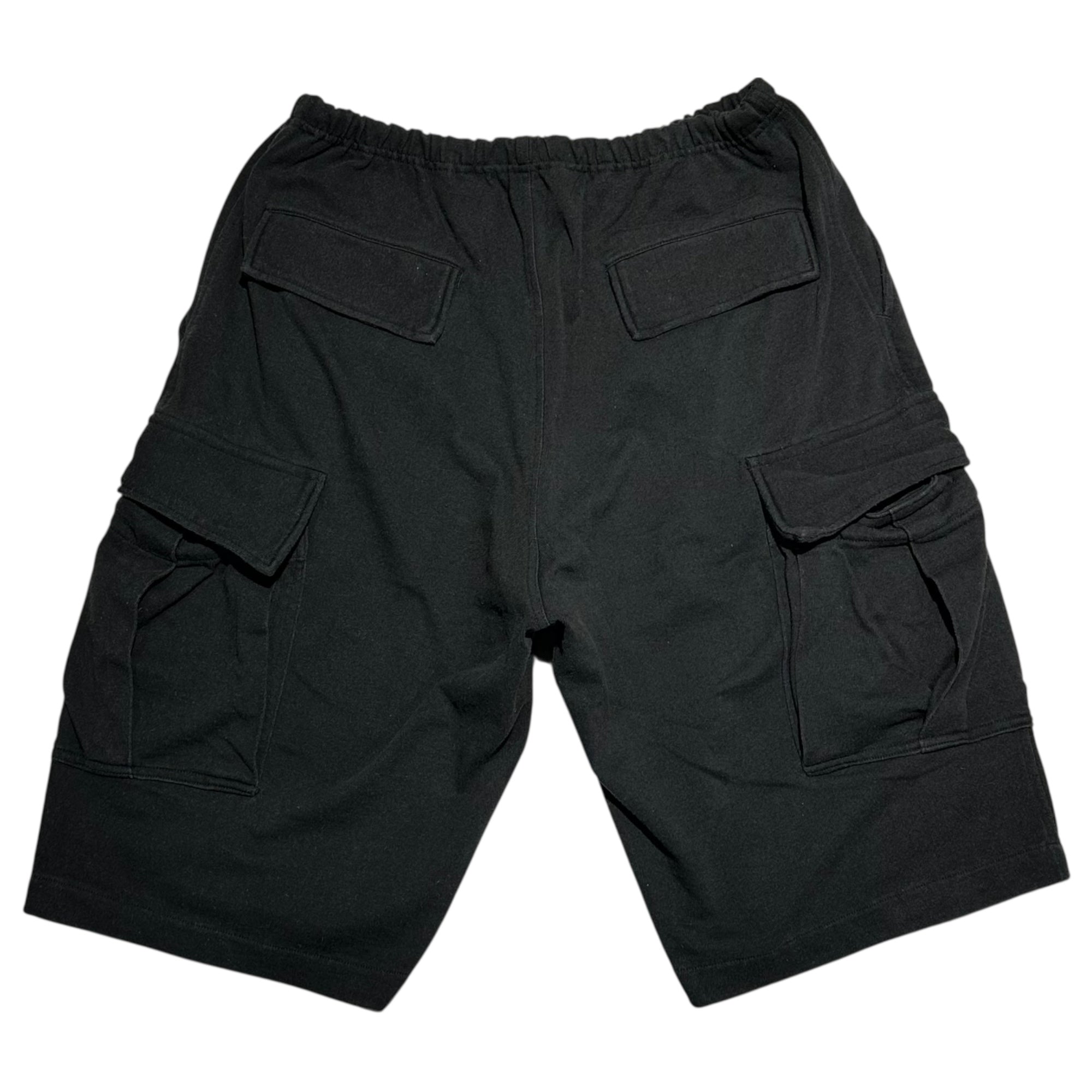 COMOLI(コモリ) 24SS Cotton Jersey Cargo Shorts コットン ジャージ カーゴ ショーツ Z01-05009 2 ブラック ハーフ ショート スウェット