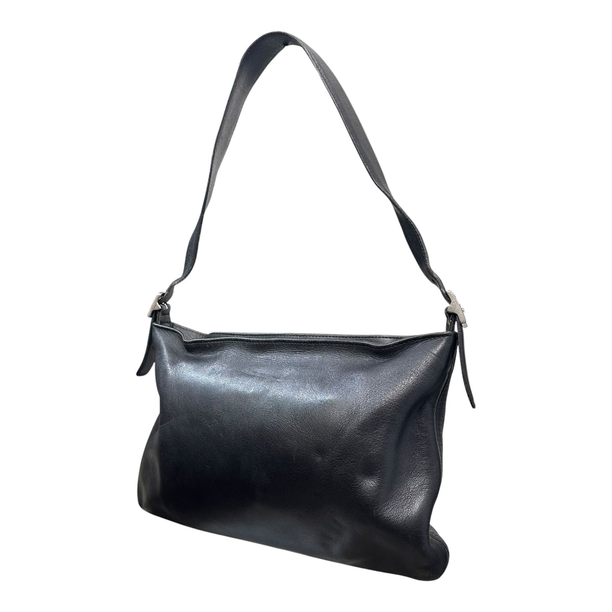 COACH(コーチ) Poppy shoulder bag ポピー ショルダー バッグ F15012 ブラック ワン シグネチャー