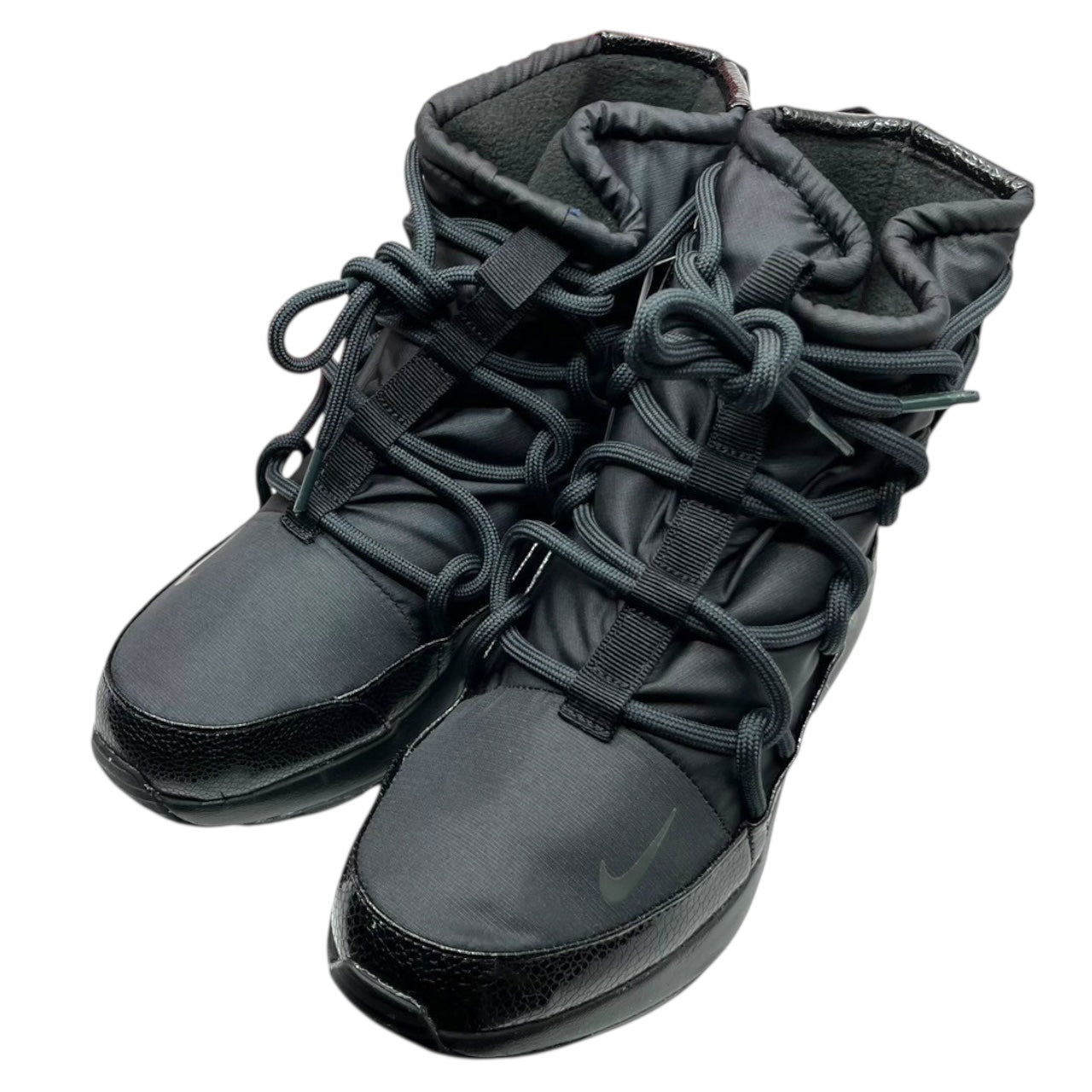 NIKE(ナイキ) W TANJUN HIGH RISE タンジュン ハイ ライズ AO0355-004 24.0cm ブラック ハイカット スニーカー ブーツ