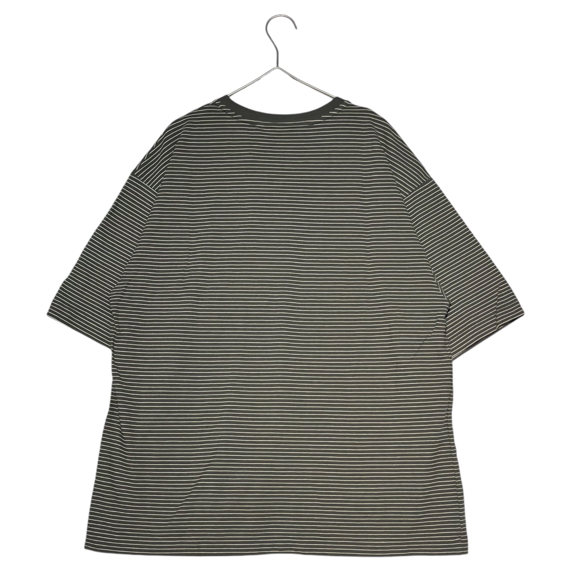 KAPTAIN SUNSHINE(キャプテンサンシャイン) Hard Twisted Border Jersey S/S Tee ハードツイスト ボーダー ジャージ 半袖 Tシャツ KS24SCS10 38 グレー カットソー