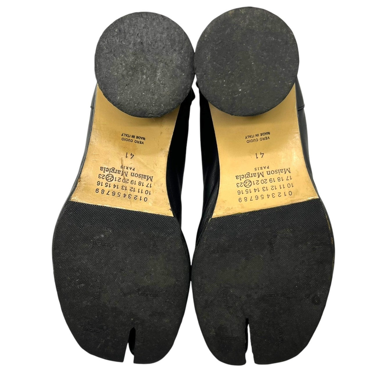 MAISON MARGIELA(メゾンマルジェラ) 21SS TABI BOOTS 足袋 ブーツ S57WU0132 41(26.5cm程度) ブラック レザー