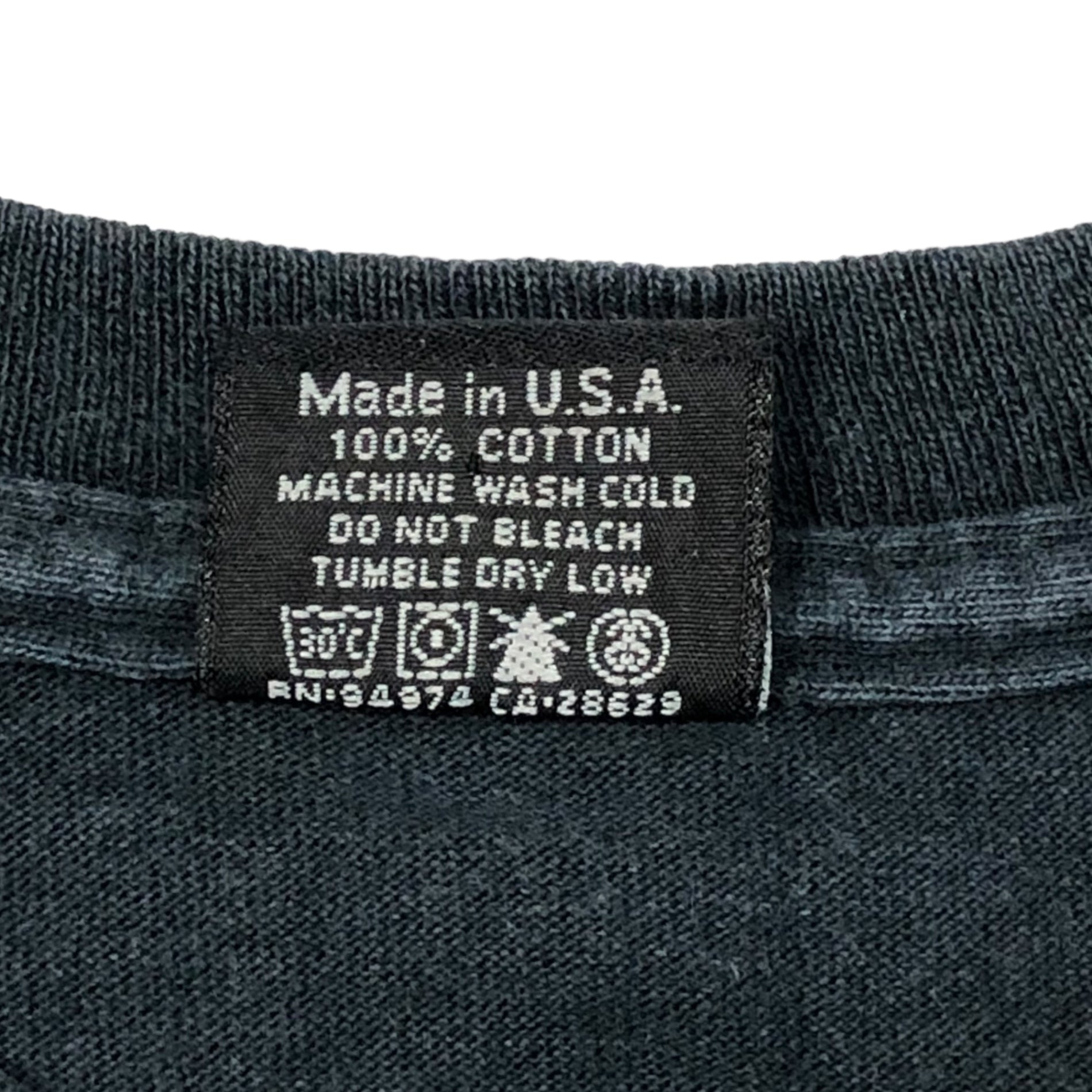 STUSSY(ステューシー) 00's CUSTOMADE back skull Tシャツ バックスカル SIZE FREE ブラック OLD STUSSY