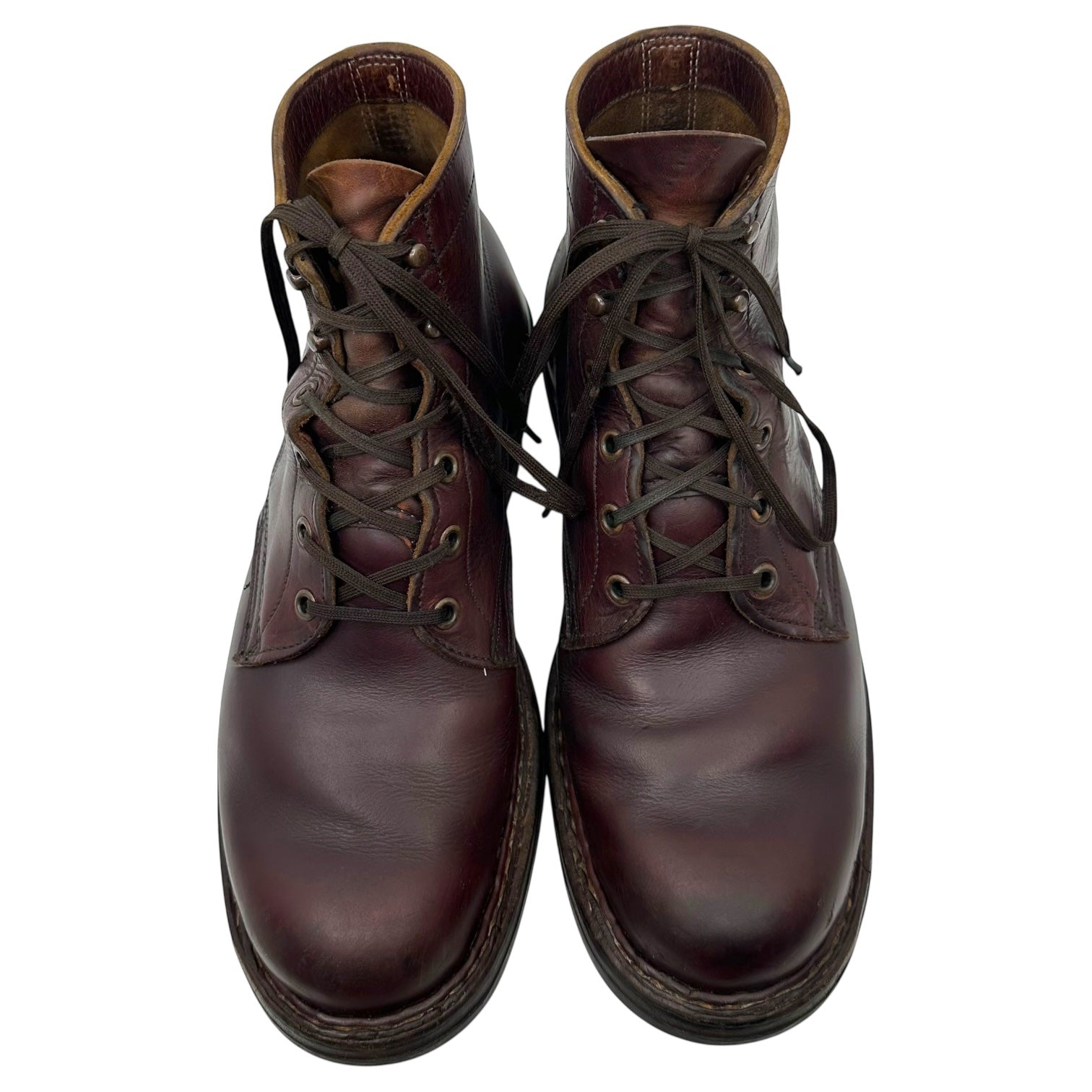 【SALE対象外】WHITE’S BOOTS(ホワイツブーツ) Semi-dress Lace-up Boots セミドレス レースアップ ブーツ 9E(27~27.5cm程度) ブラウン ワーク