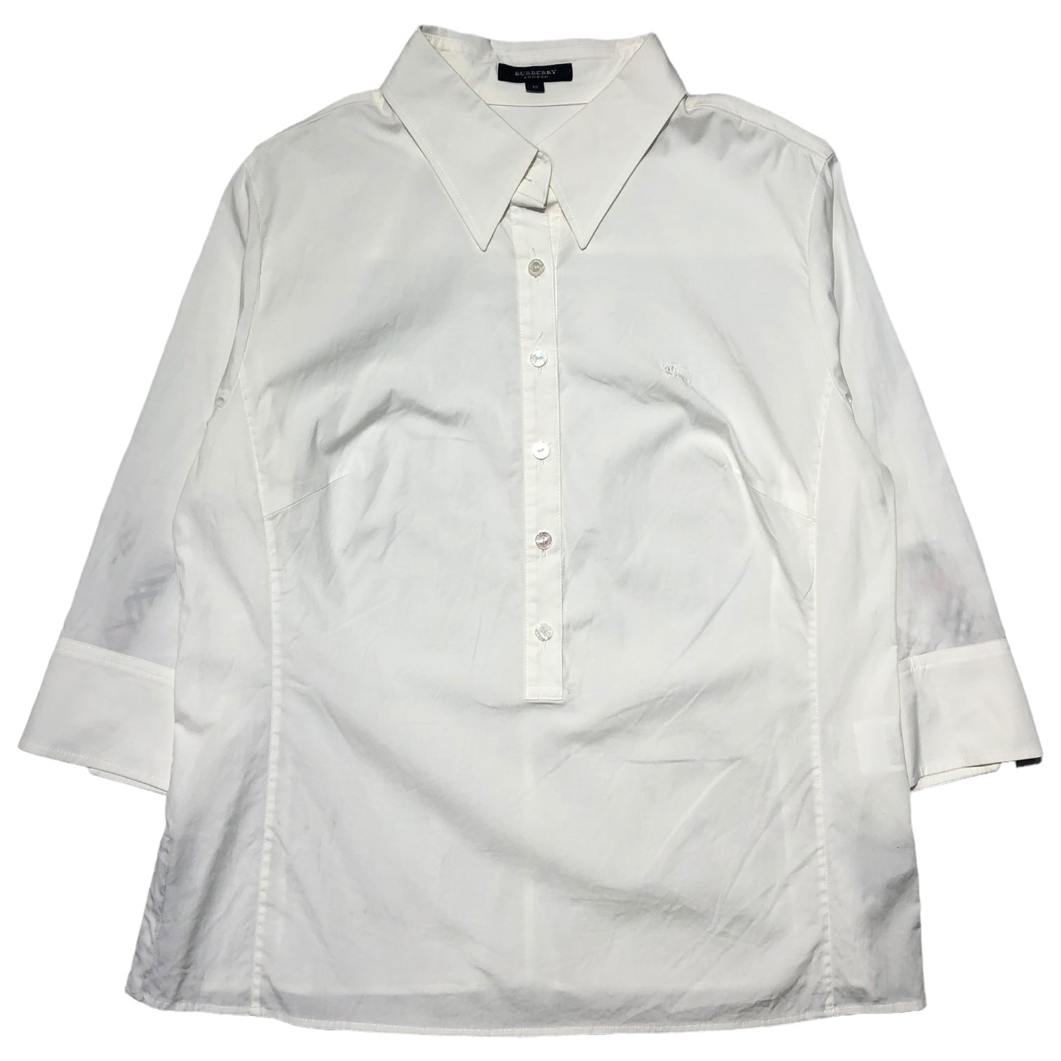 BURBERRY LONDON(バーバリーロンドン) プルオーバーシャツ SIZE 13(L程度) ホワイト ●