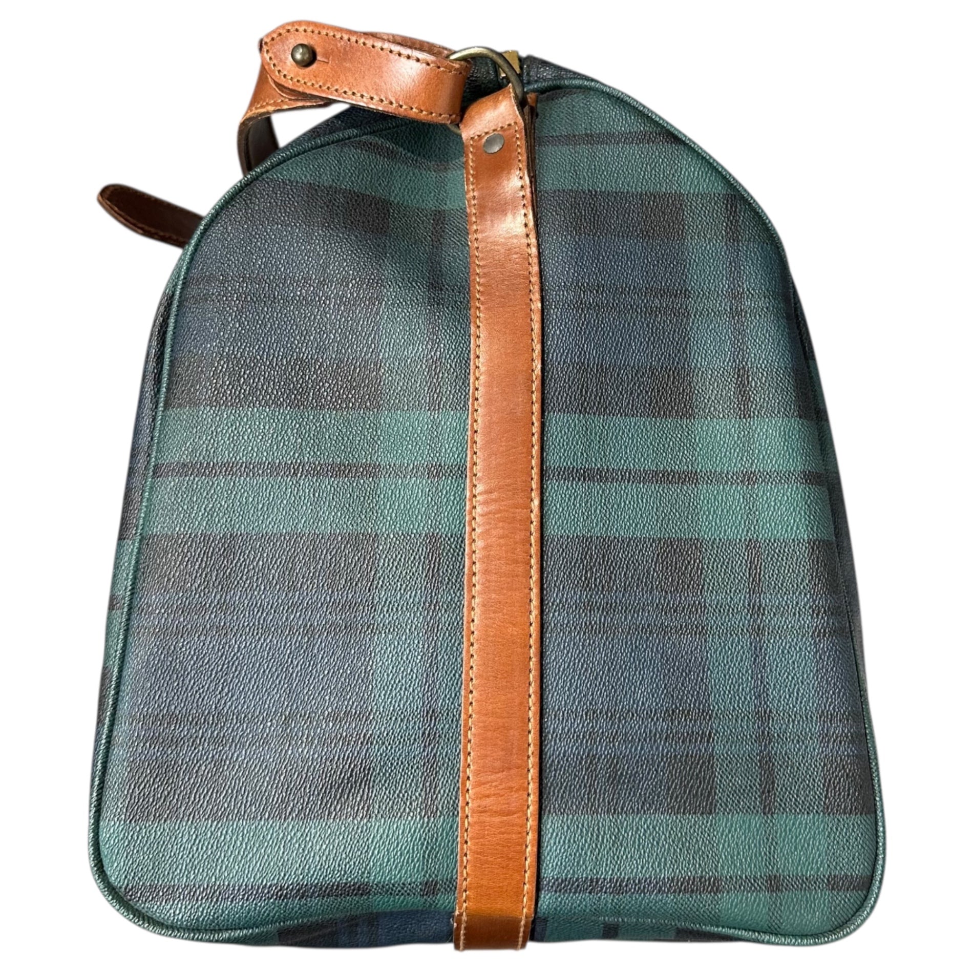 POLO RALPH LAUREN(ポロラルフローレン) Tartan Check Boston Bag タータン チェック ボストン バッグ ネイビー×グリーン 旅行鞄 ショルダー