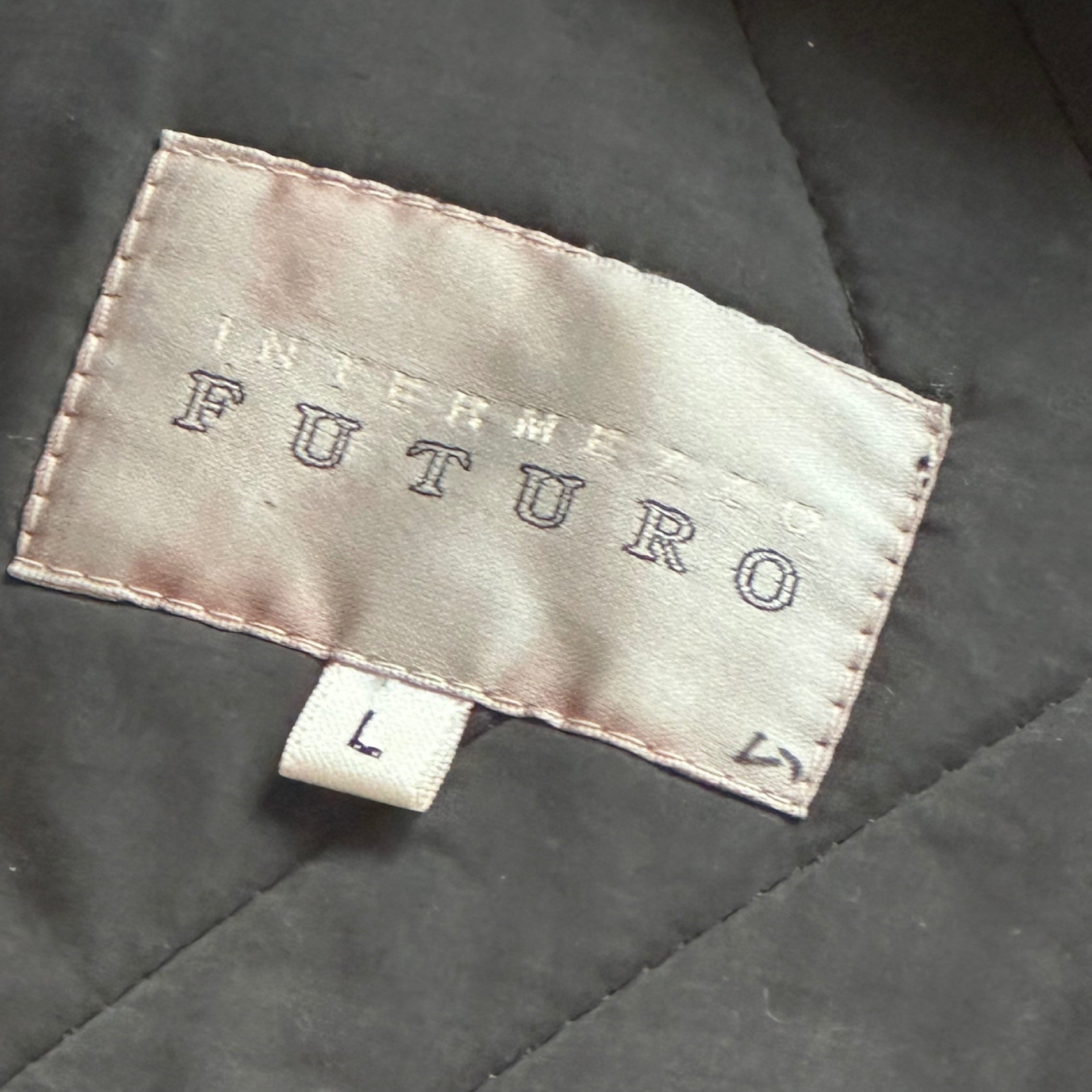 INTERMEZZO FUTURO(インターメッツォフトゥーロ) 00's Gimmick Pocket Hooded Jacket 2000年代 ギミック ポケット フーデッド ジャケット Y2K L ブラック D’URBAN 90~2000年代後半展開ライン