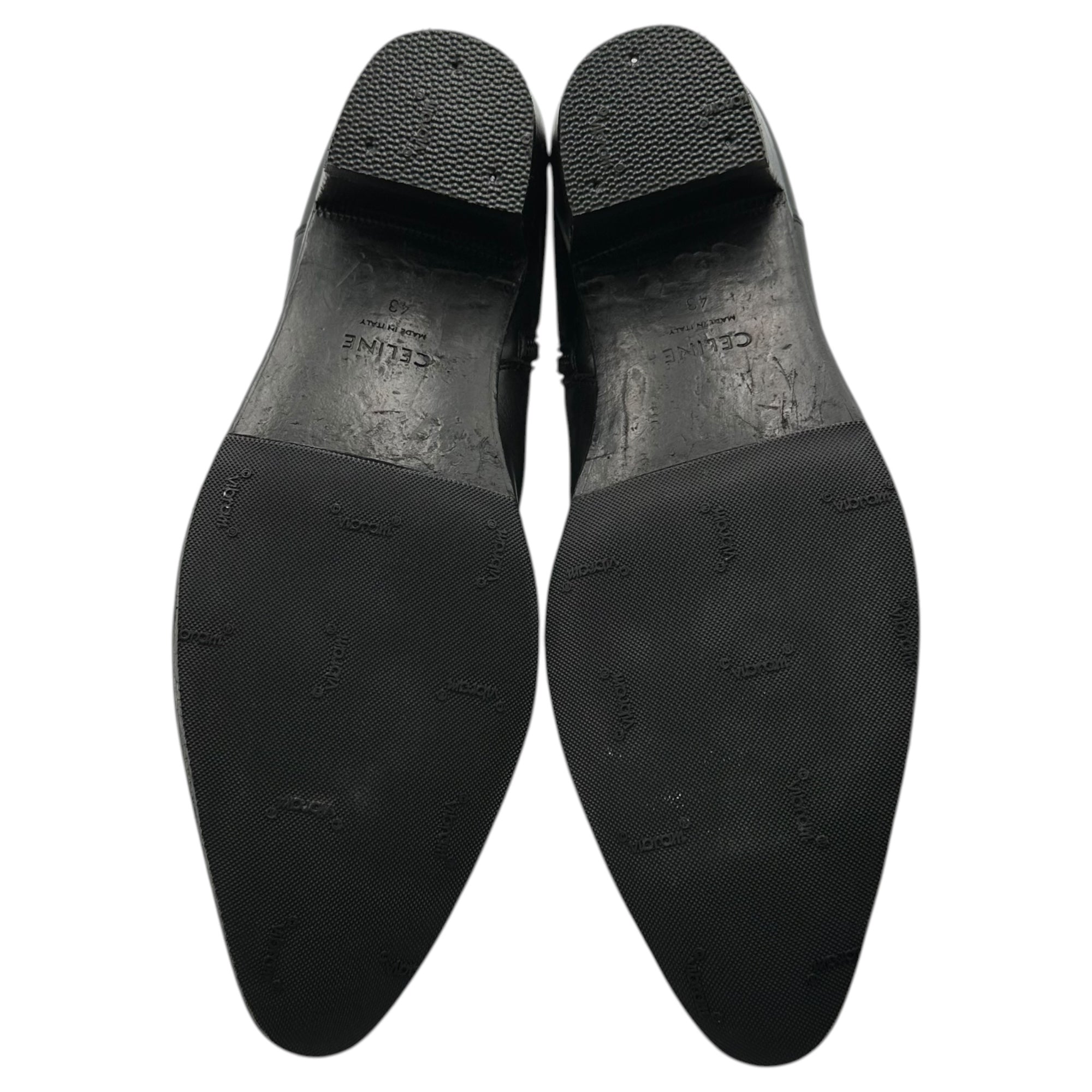 CELINE(セリーヌ) 19SS Hedi Slimane JACNO 6cm Heel Side-Zip Boots エディスリマン ジャクノ 6センチ ヒール サイドジップ ブーツ 791465 43(約28cm〜28.5cm) ブラック エディ期