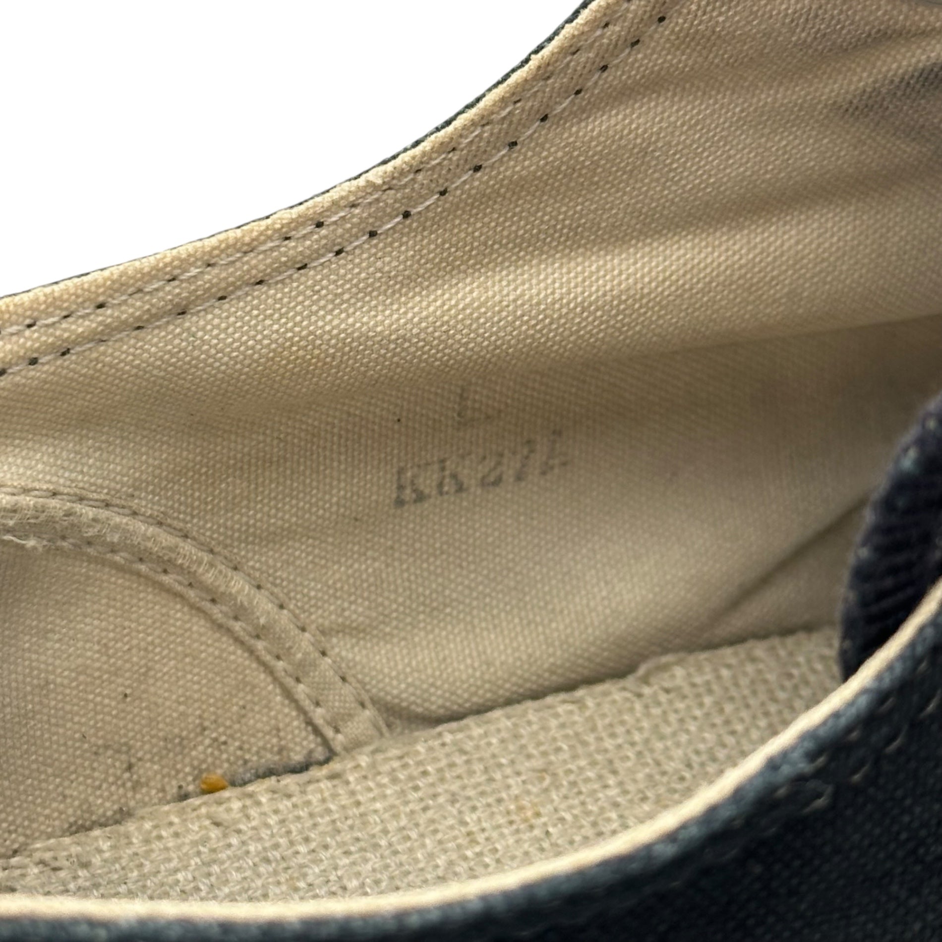 UNDERCOVER(アンダーカバー) 96AW WIRE Period Toe-Painted All Star Type Low-Cut Sneakers ワイヤー期 つま先塗装 オールスター タイプ ローカットスニーカー L(27.5~28.0cm程度) ブラック×ホワイト×レッド 1996年 初期アイテム 稀少 AS型