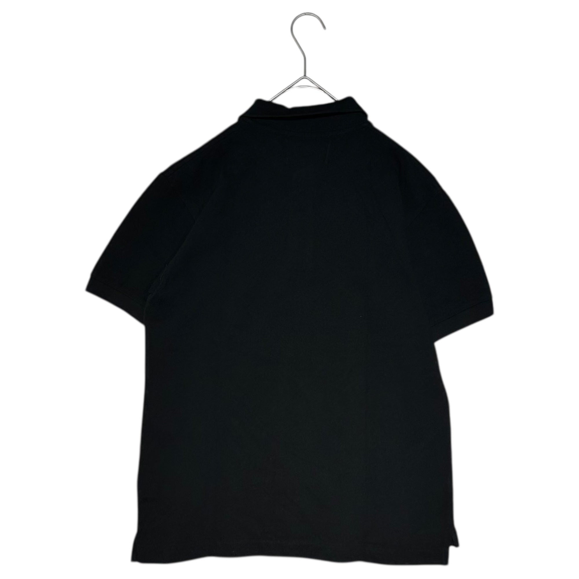 THE BEATLES COMME des GARCONS(ザビートルズコムデギャルソン) Apple One-Point Logo Polo Shirt リンゴ ワンポイント ロゴ ポロシャツ VF-T006 M ブラック×グリーン AD2010