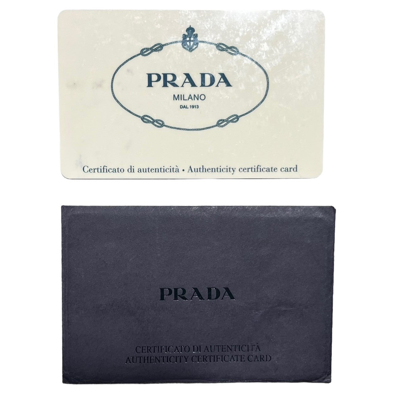PRADA(プラダ) bifold leather wallet 2つ折り レザー 財布 2M0738 ブラック ロゴ 本革