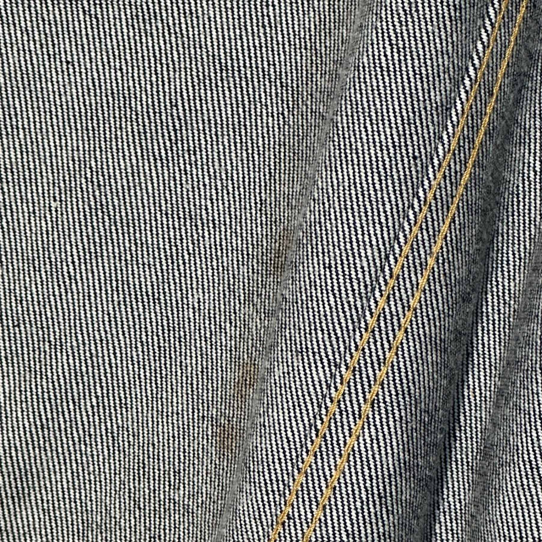 FACETASM(ファセッタズム) RIB DENIM JACKET リブ デニム ジャケット ZUK-6220-06 3 インディゴ 著名人着用モデル トラッカー