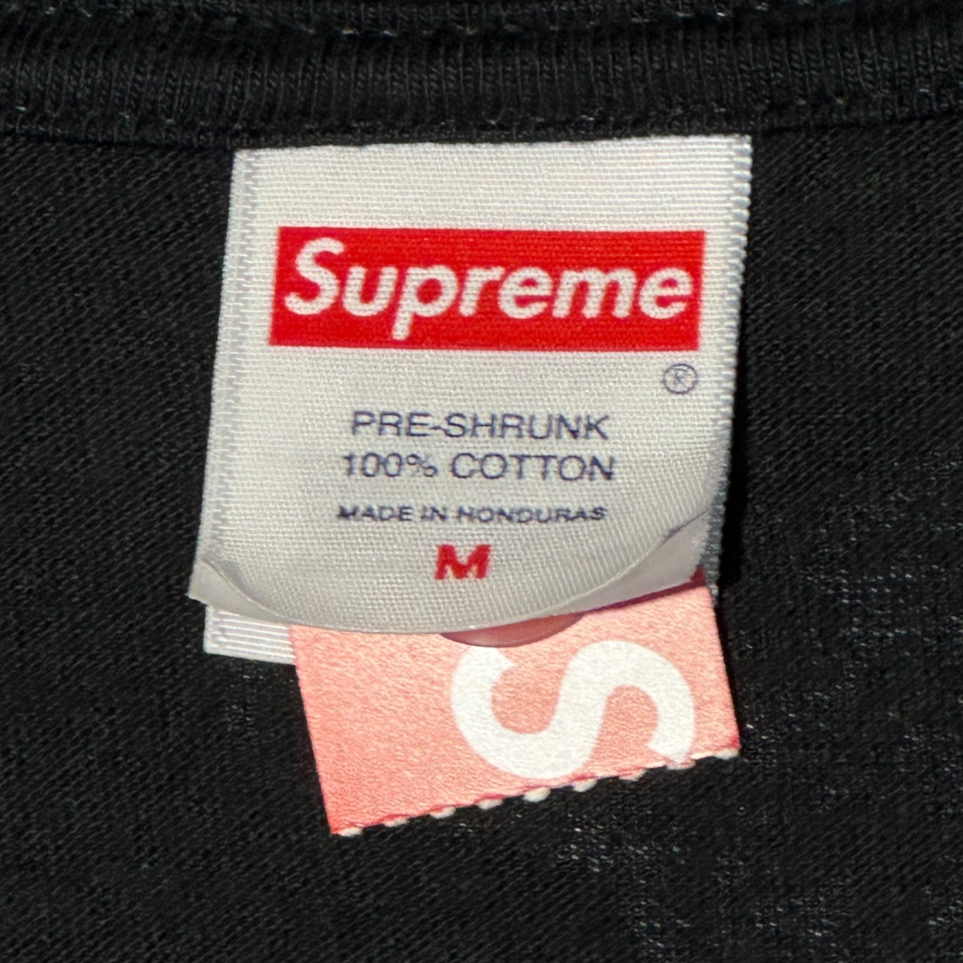 SUPREME(シュプリーム) 24a Thrasher Cross Tee スラッシャー クロス Tシャツ M ブラック×ホワイト 半タグ付