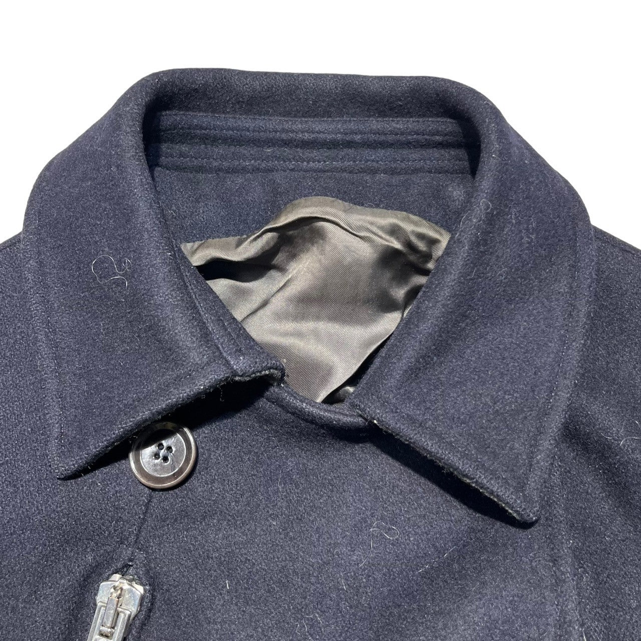 GOLDEN GOOSE(ゴールデングース) Figure eight melton pea coat 八の字 メルトン ピーコート Pコート SIZE XXS ネイビー