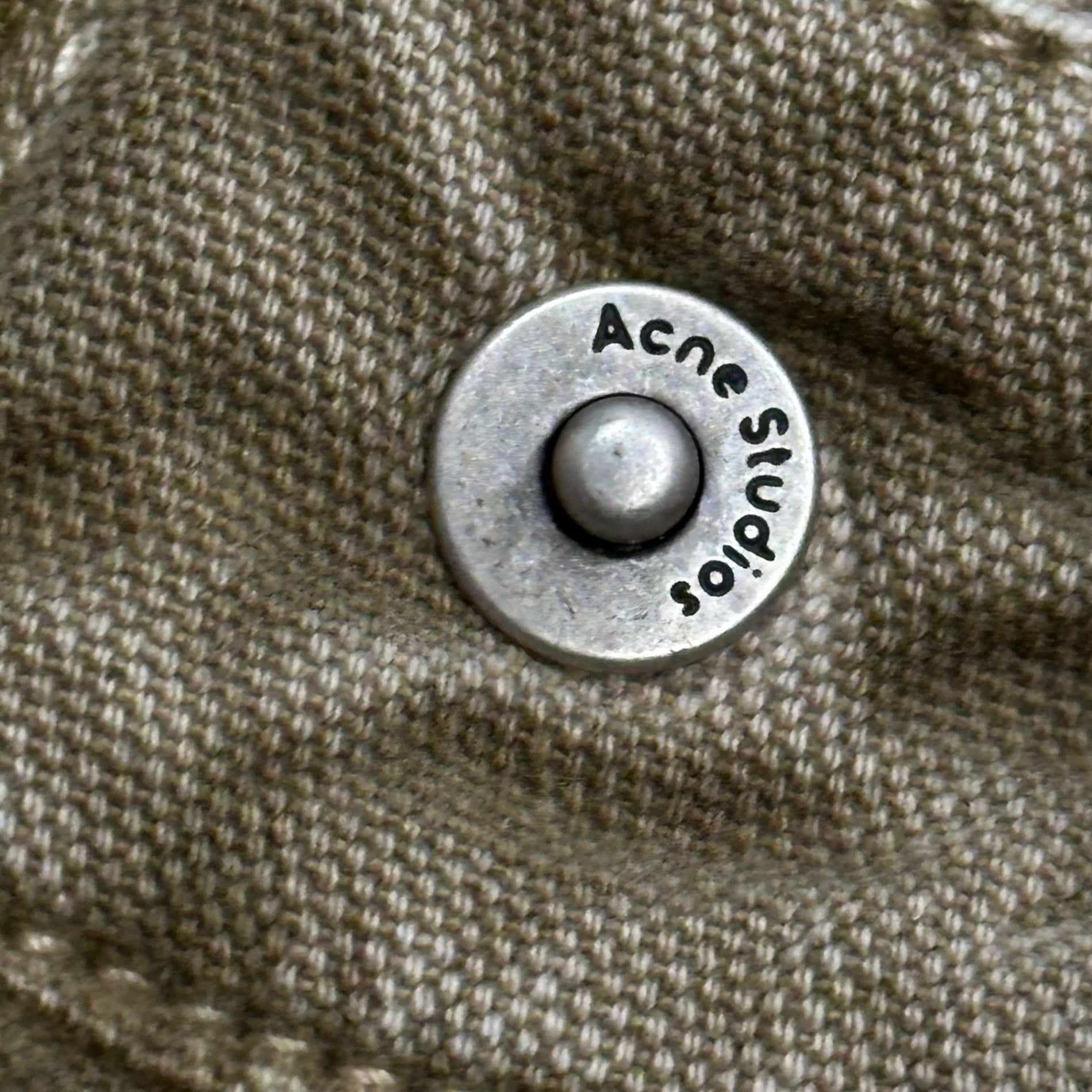 Acne Studios(アクネストゥディオズ) 24SS Cargo Trousers カーゴ トラウザーズ パンツ FN-WN-TROU001363 30 ベージュ ボンテージ ワイド バギー