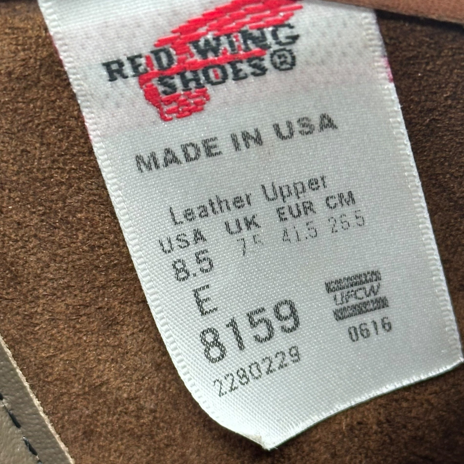 REDWING(レッドウィング) 11-inch Pecos 11インチ ペコス 8159 8 1/2(26.5cm程度) ブラウン エンジニア レザー ブーツ