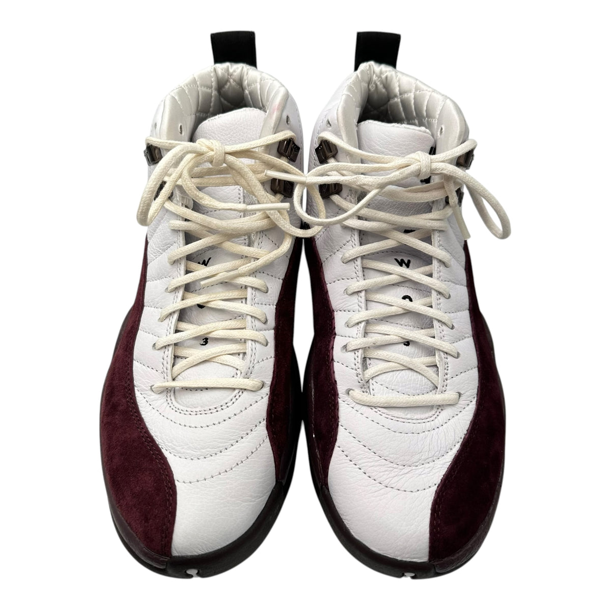 NIKE(ナイキ) Air Jordan 12 "White and Burgundy Crush" エアジョーダン12 DV6989-100 27.5cm バーガンディー×ホワイト スニーカー