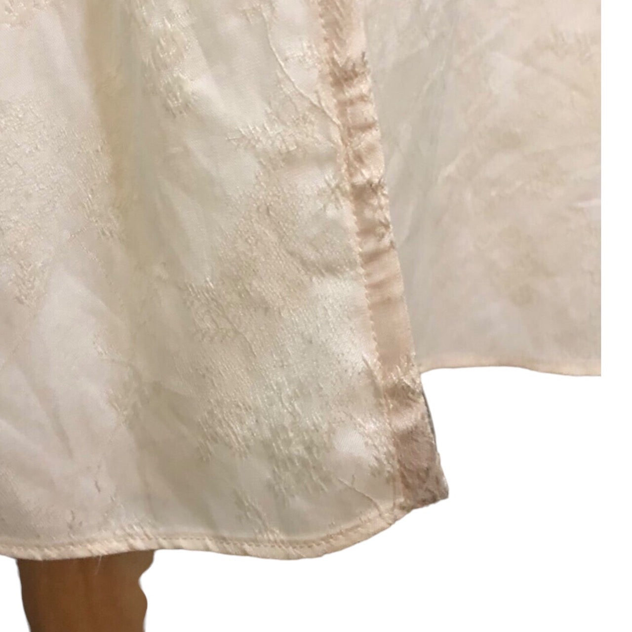 mame kurogouchi(マメクロゴウチ) 19SS Wild Flower Jacquard Camisole Dress/フラワー刺繍ワンピース/ドレス MM19SS-DR055 1(Sサイズ程度) アイボリー