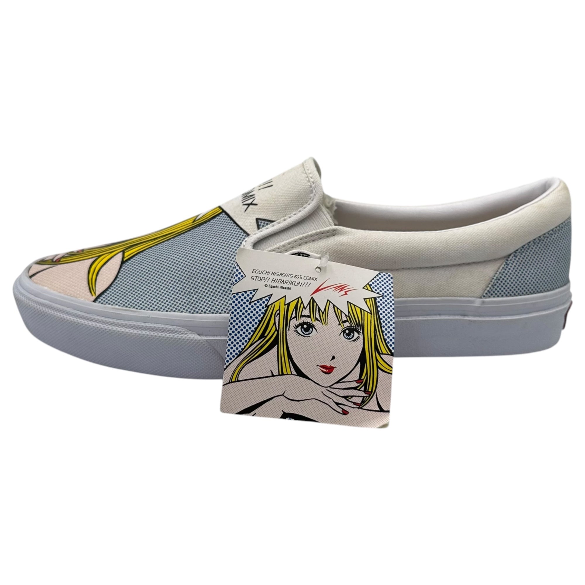 VANS(バンズ) V98R HIBARIKUN SLIP ON ストップひばり君 スリッポン スニーカー 616144-0001 29cm ホワイト 箱付