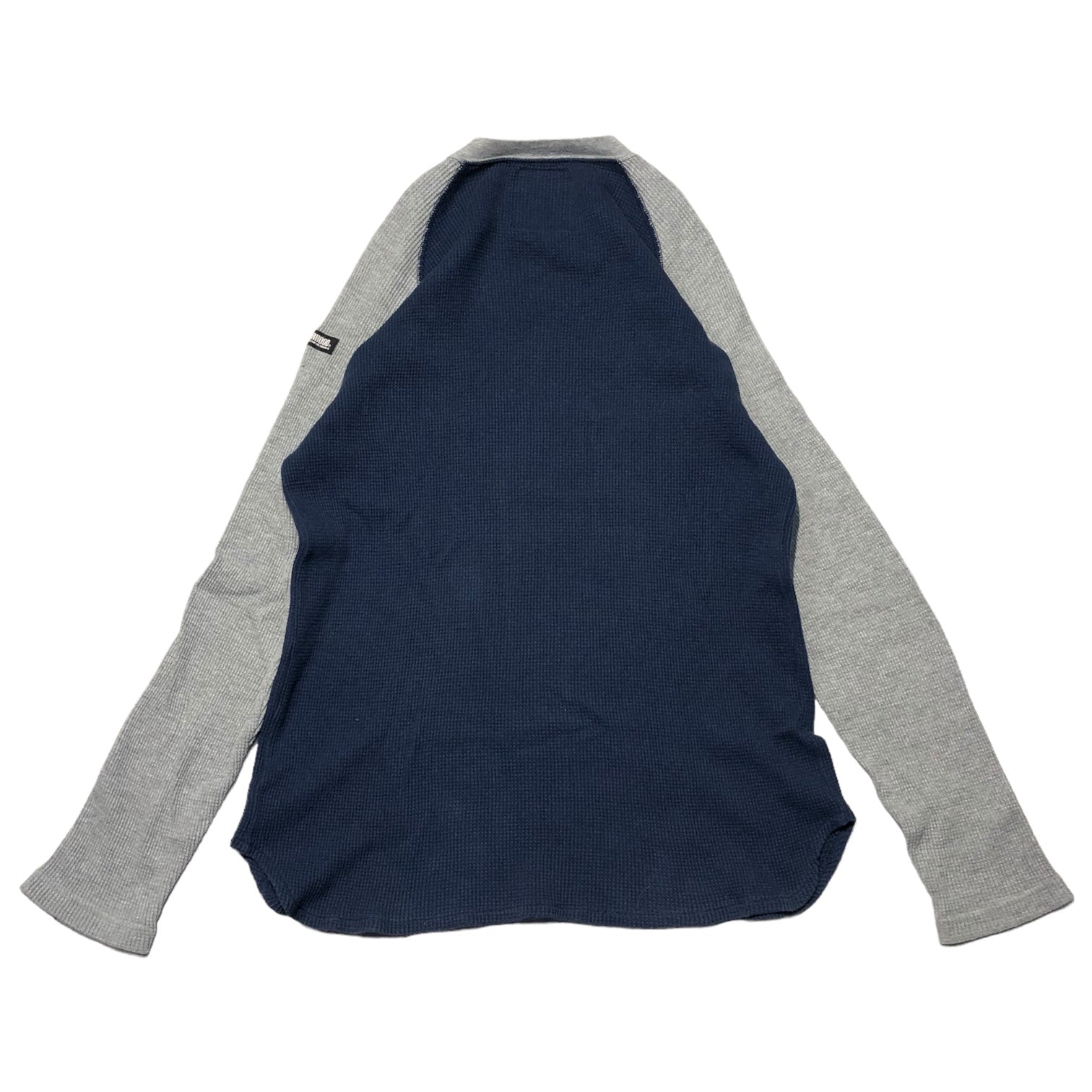 NEIGHBORHOOD(ネイバーフッド) 02SS Bicolor waffle cut and sew バイカラー ワッフル 長袖 カットソー TSN+CS-16 M ネイビー×グレー