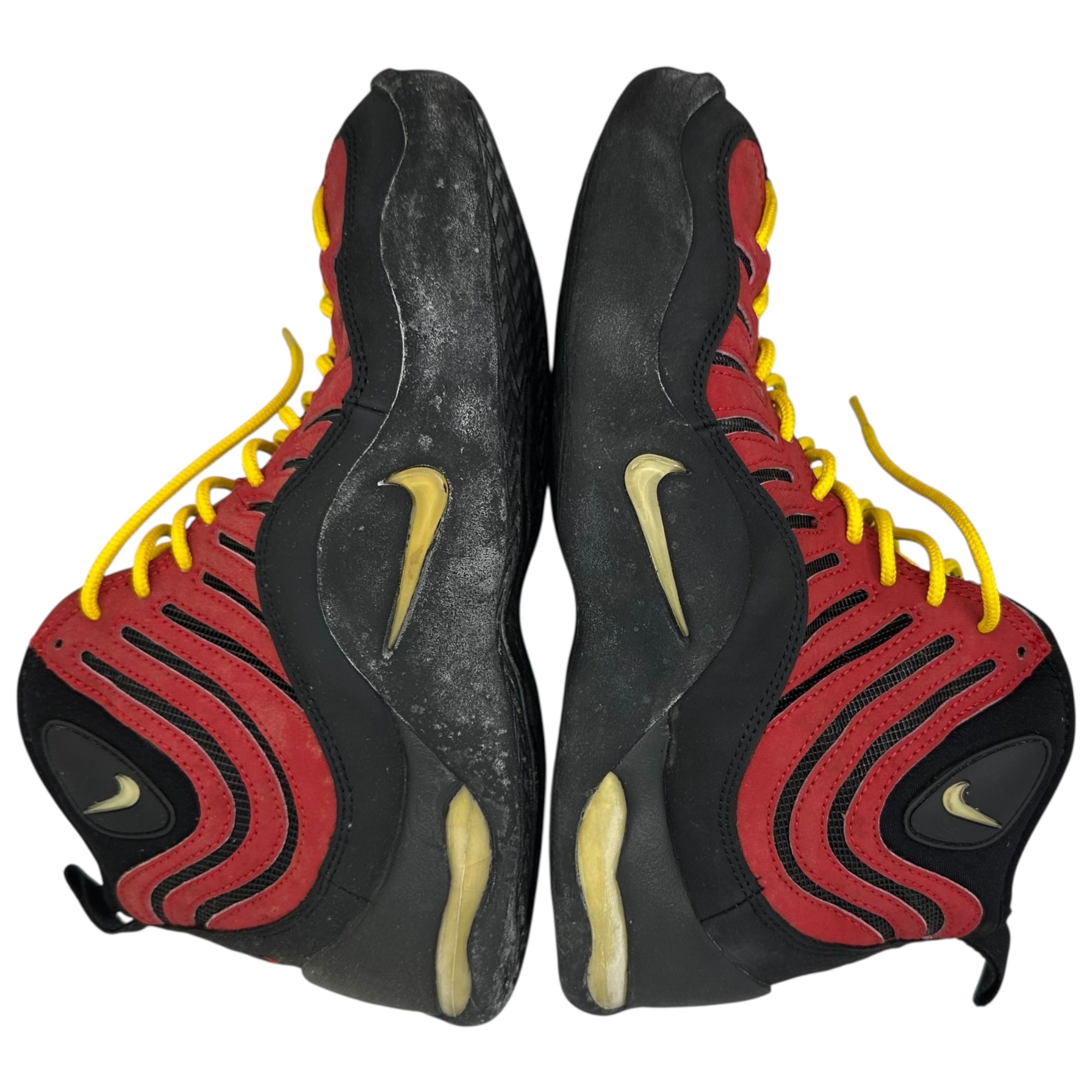 NIKE(ナイキ) 1996 Air Bakin OG エア ベイキン オリジナル 130835-611 26.5cm レッド×ブラック 90's 90年代 ヴィンテージ 箱付 ハイカット スニーカー