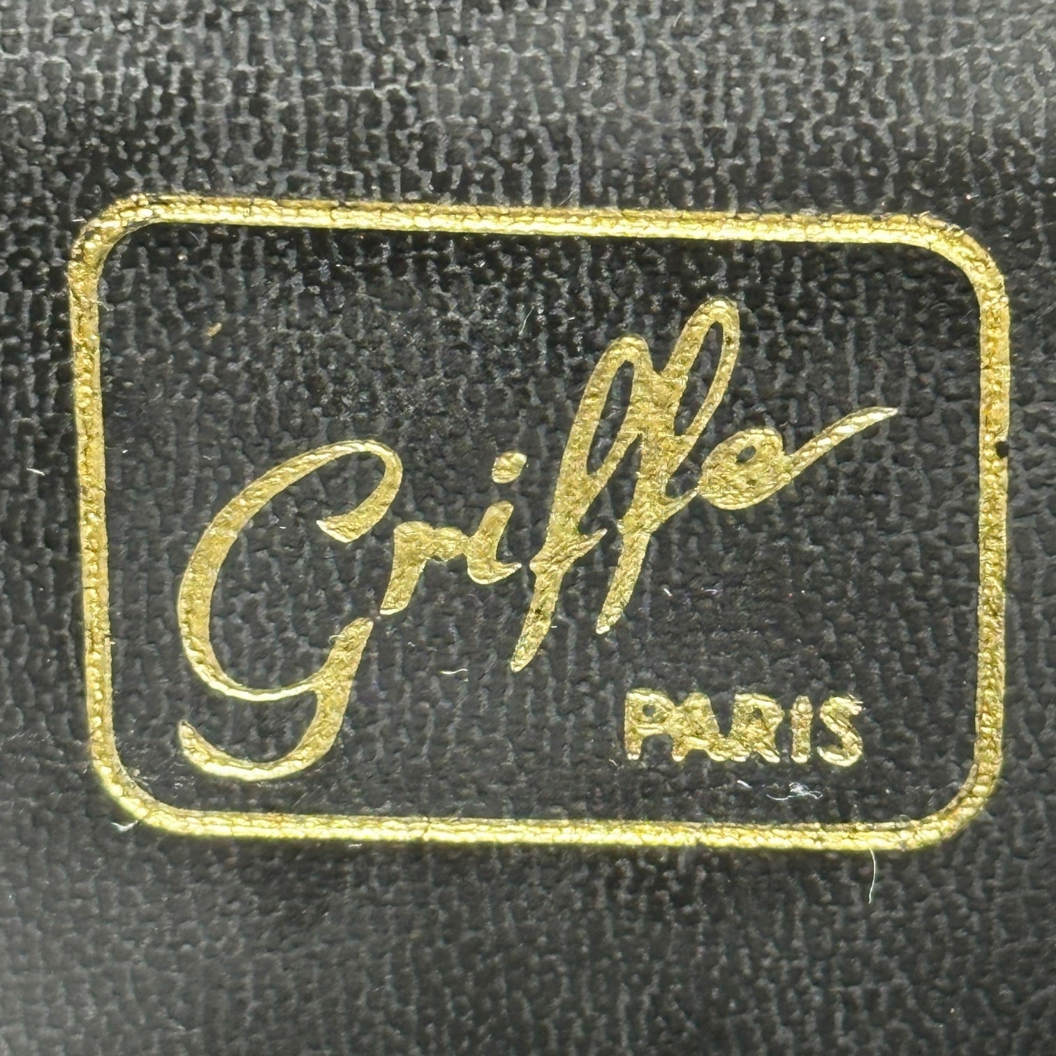 griffe(グリフ) Vintage Leather Handbag ヴィンテージ レザー ハンド バッグ ブラック ボストン