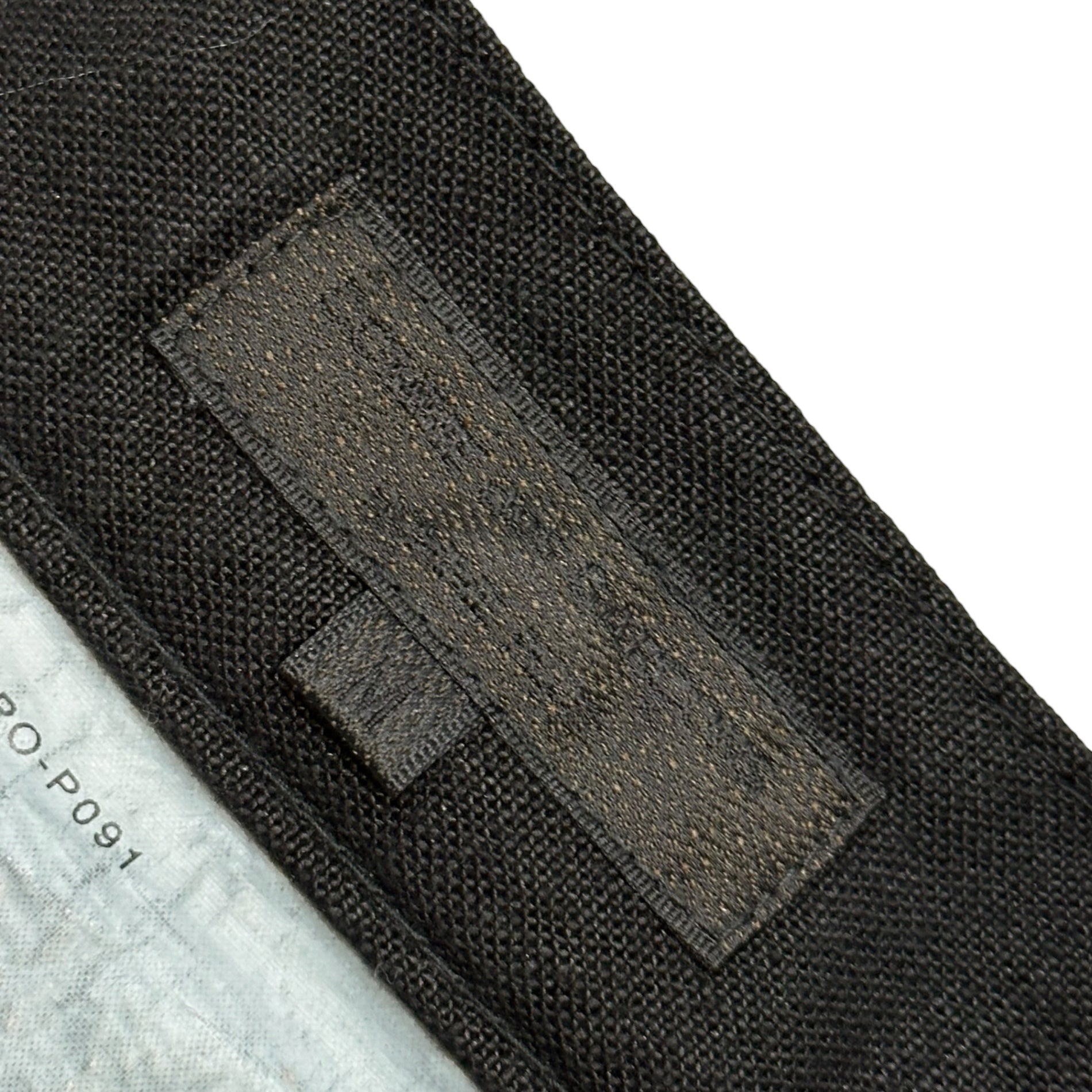 COMME des GARCONS HOMME PLUS(コムデギャルソンオムプリュス) 2015SS Linen Tapered Pants リネン テーパード パンツ PO-P091 M ブラック AD2014